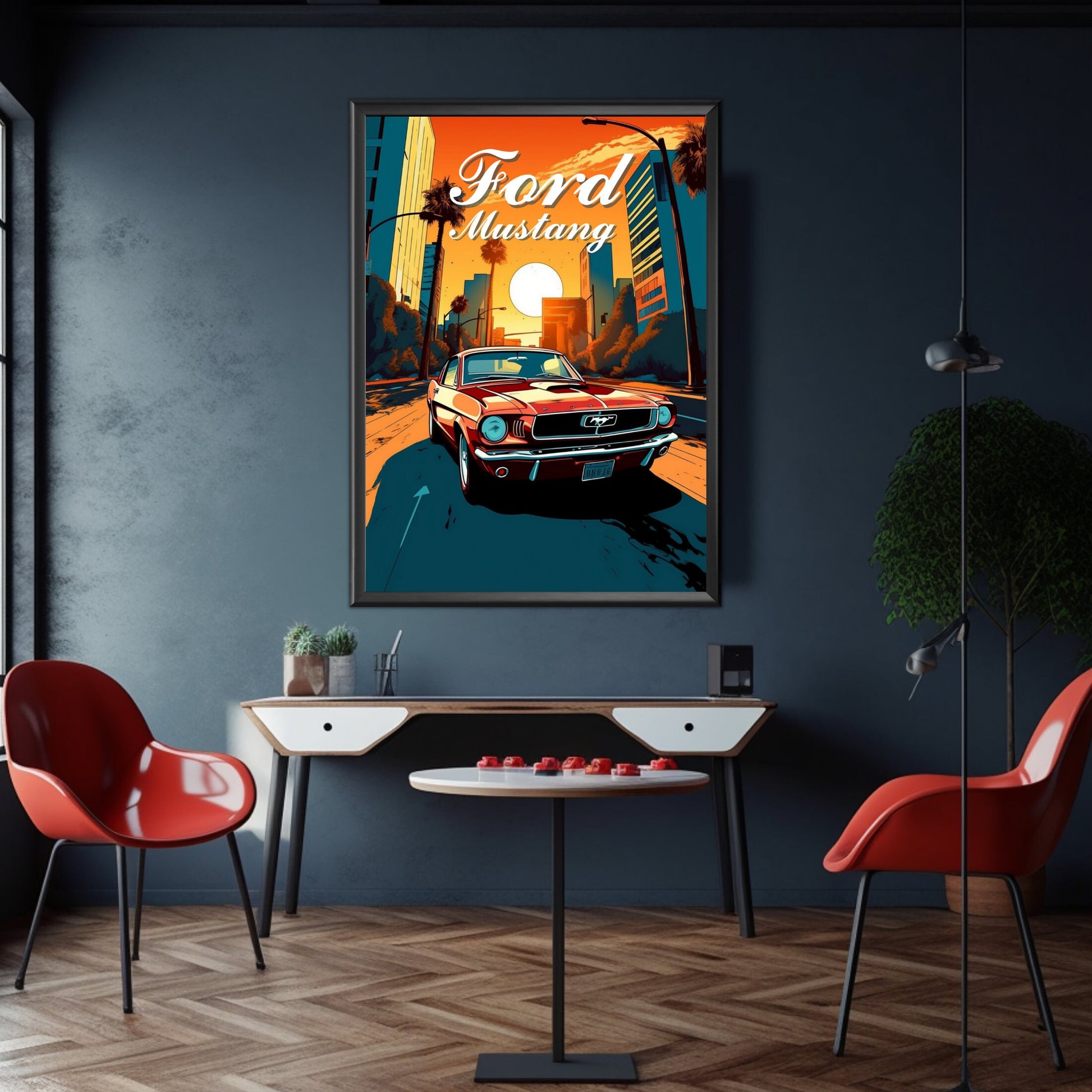 Ford Mustang Poster