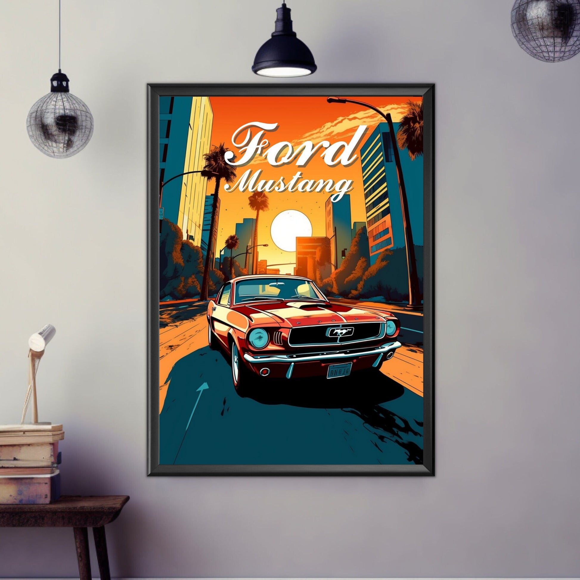 Ford Mustang Poster