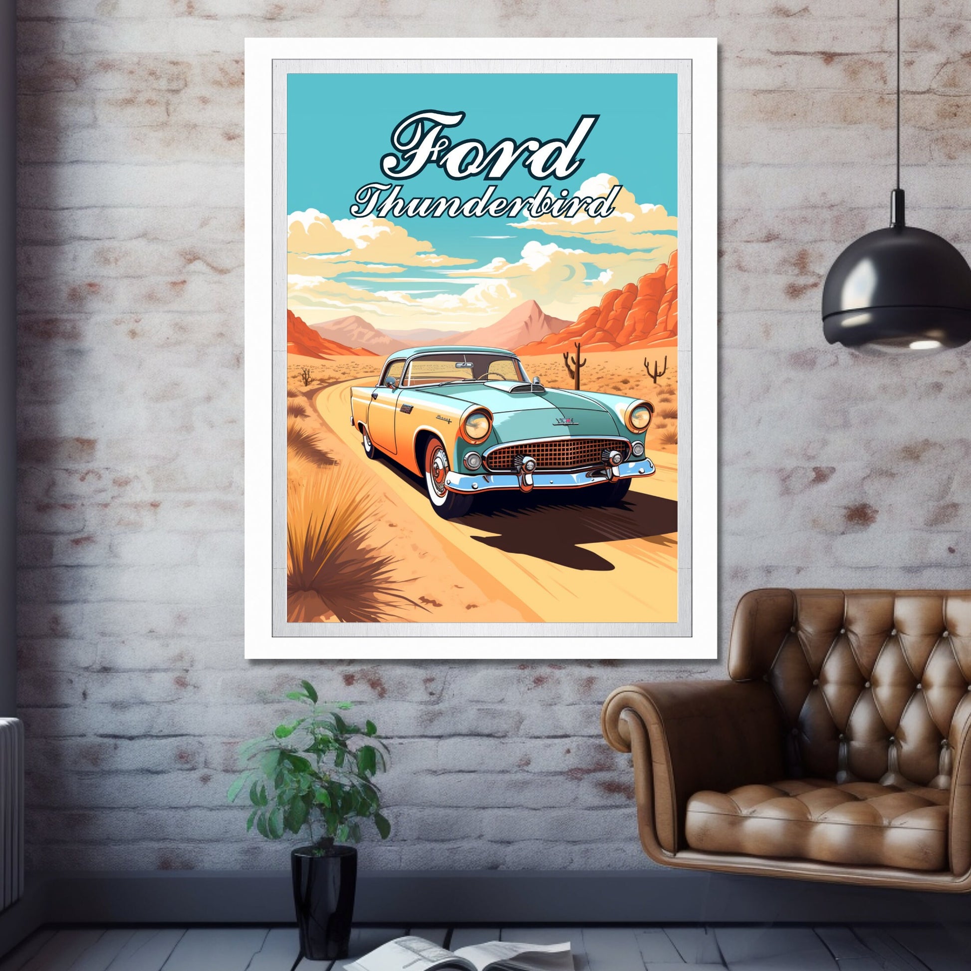 Ford Thunderbird Poster