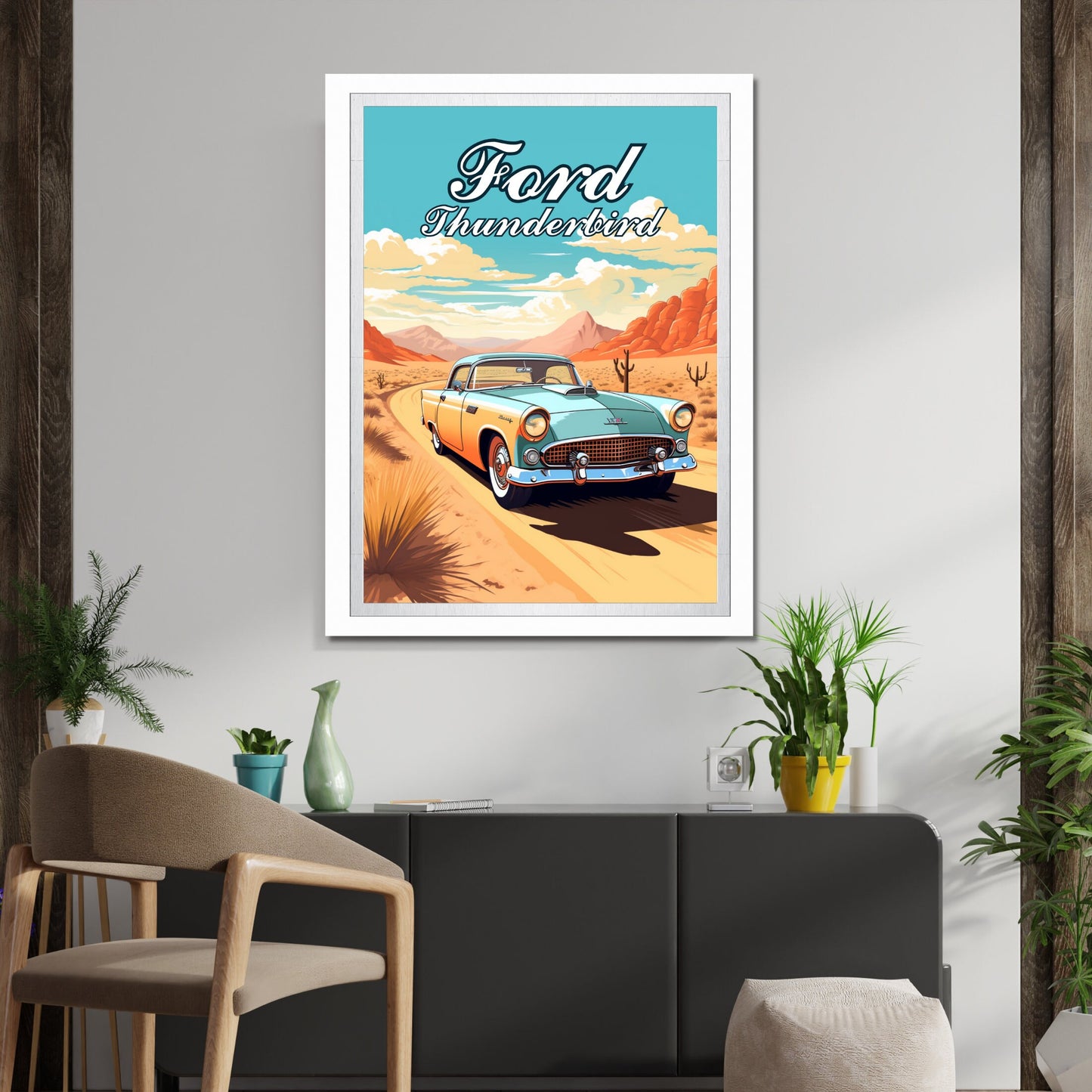 Ford Thunderbird Poster