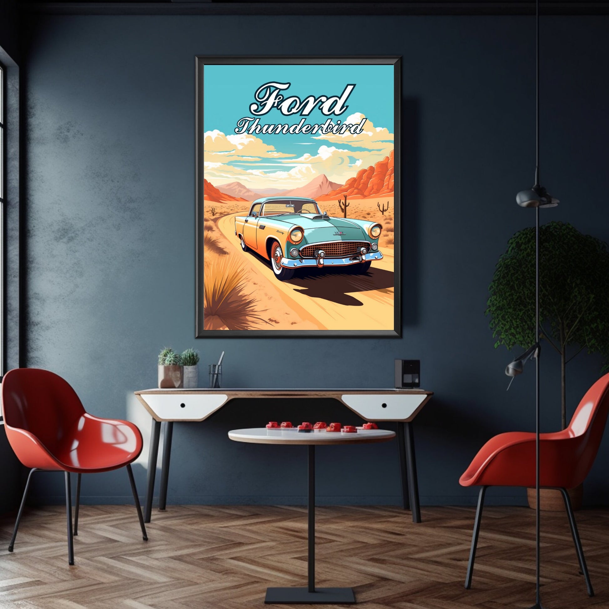 Ford Thunderbird Poster