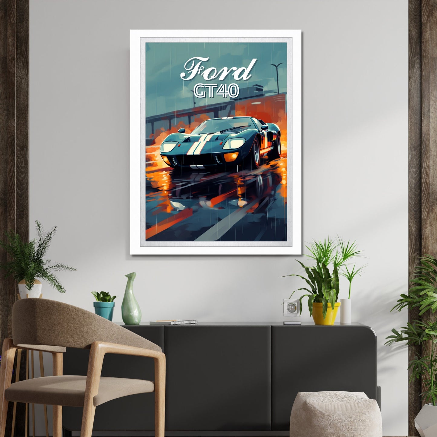 Ford GT40 Poster