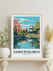 Christchurch Print | Christchurch Poster | Christchurch Poster | New Zealand Poster | Christchurch Print | ID 474