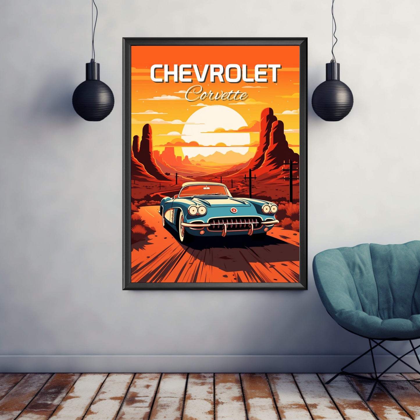 Chevrolet Corvette C1 Print