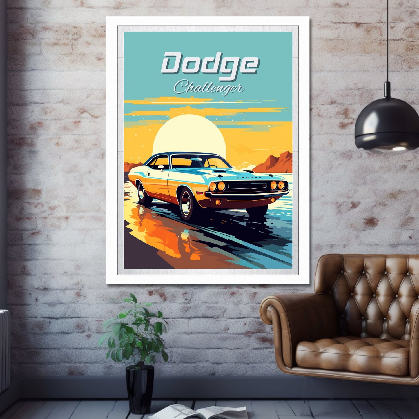 Dodge Challenger Poster