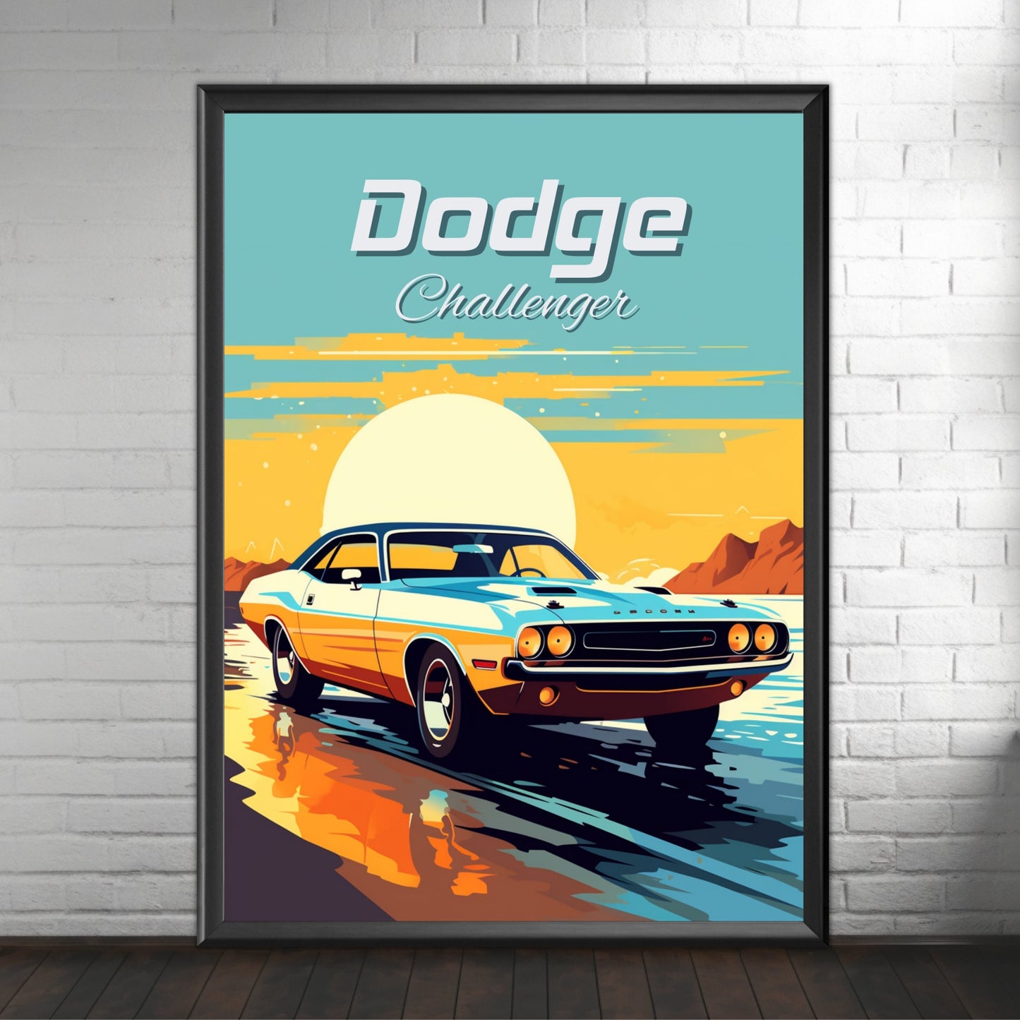 Dodge Challenger Poster