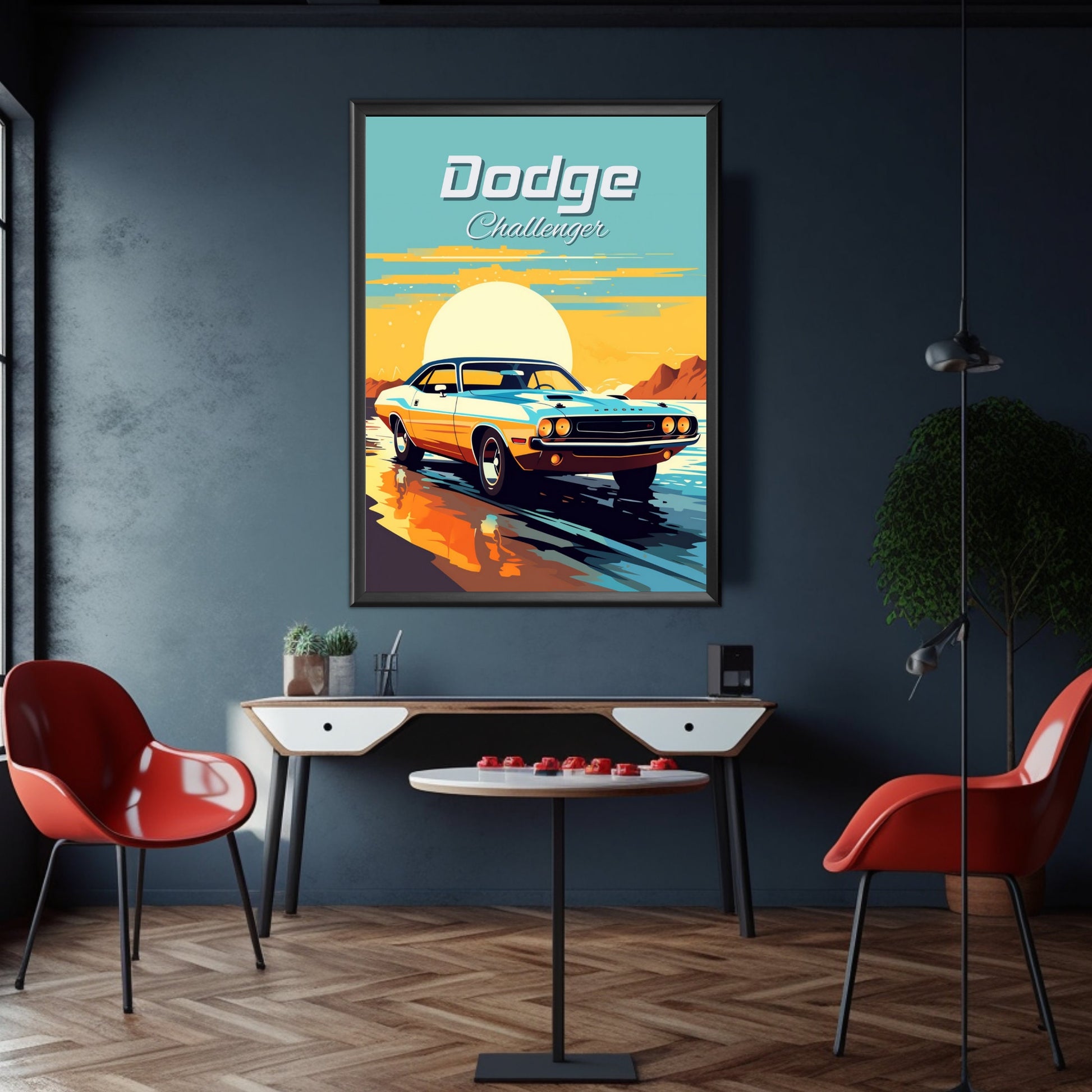 Dodge Challenger Poster