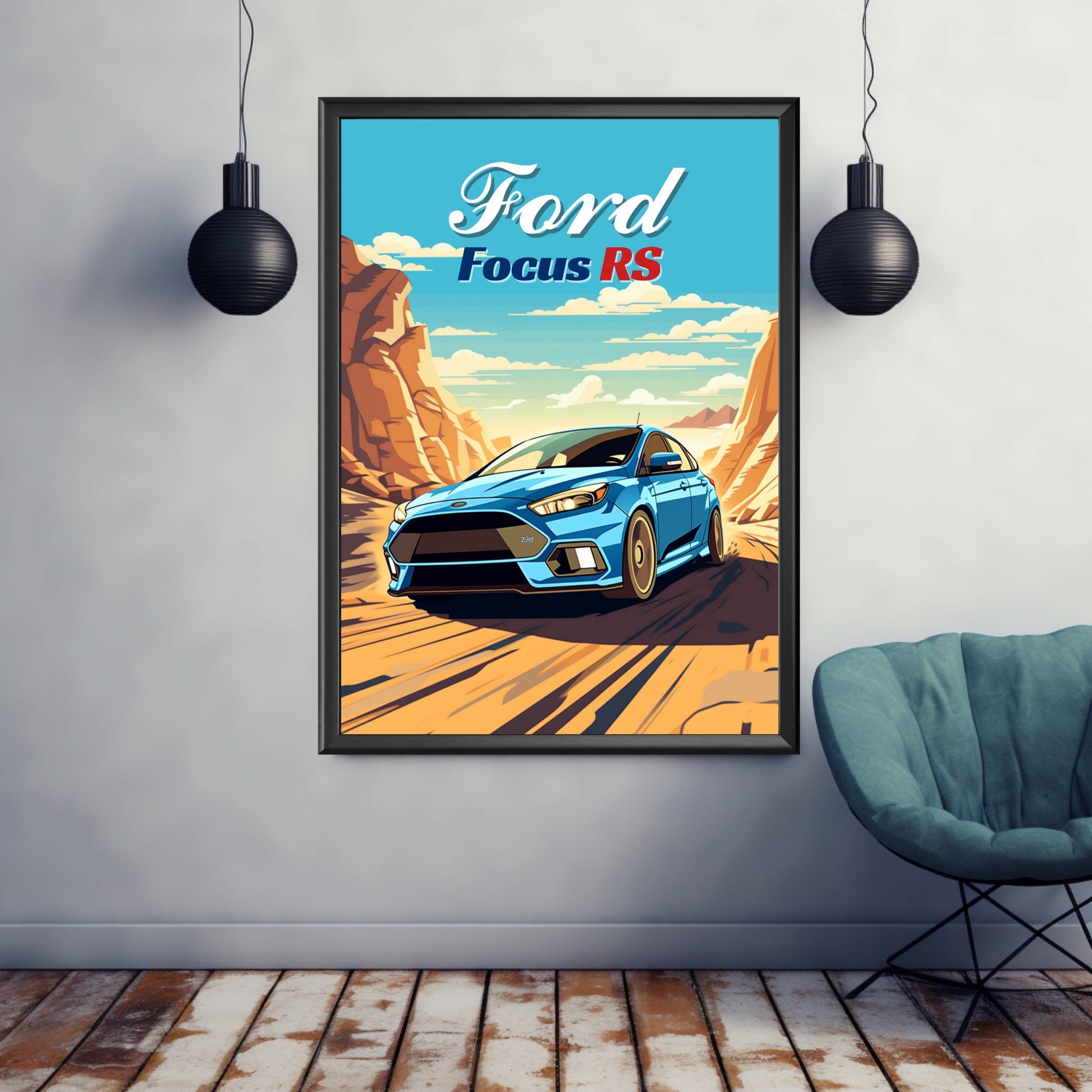 Ford Focus RS Poster