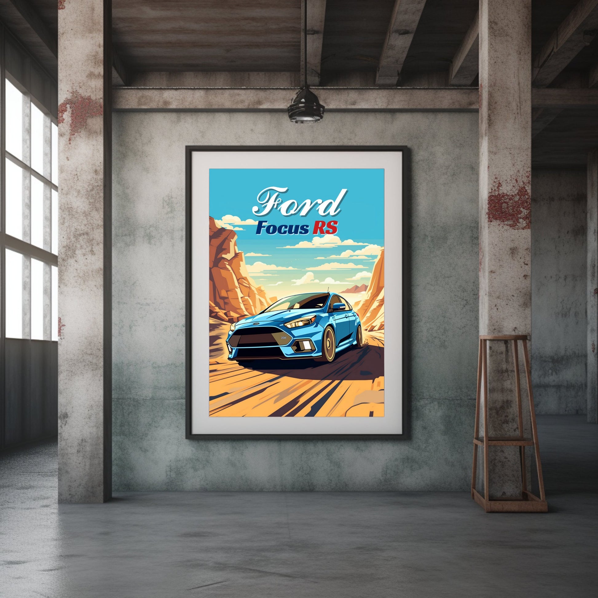 Ford Focus RS Poster