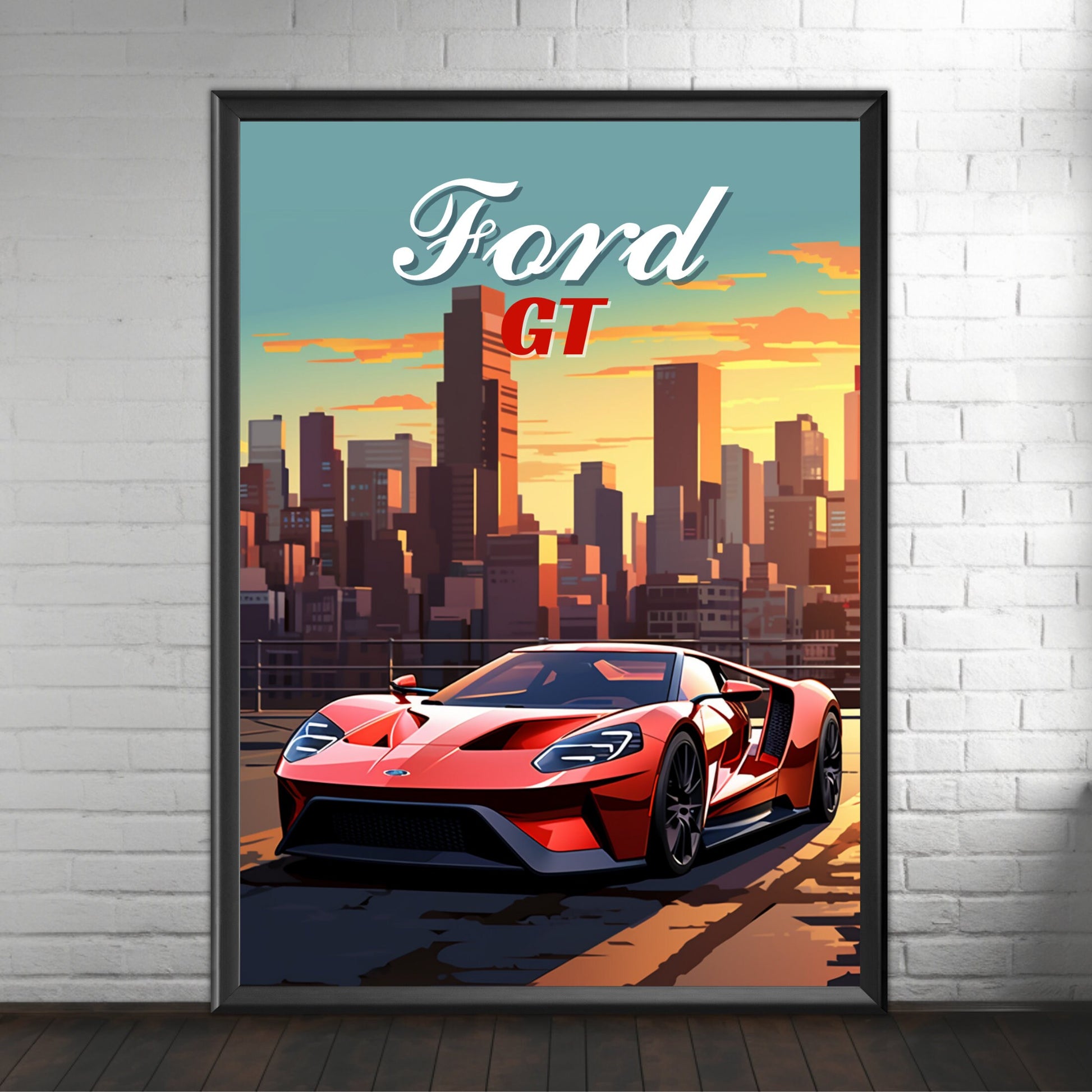 Ford GT Poster