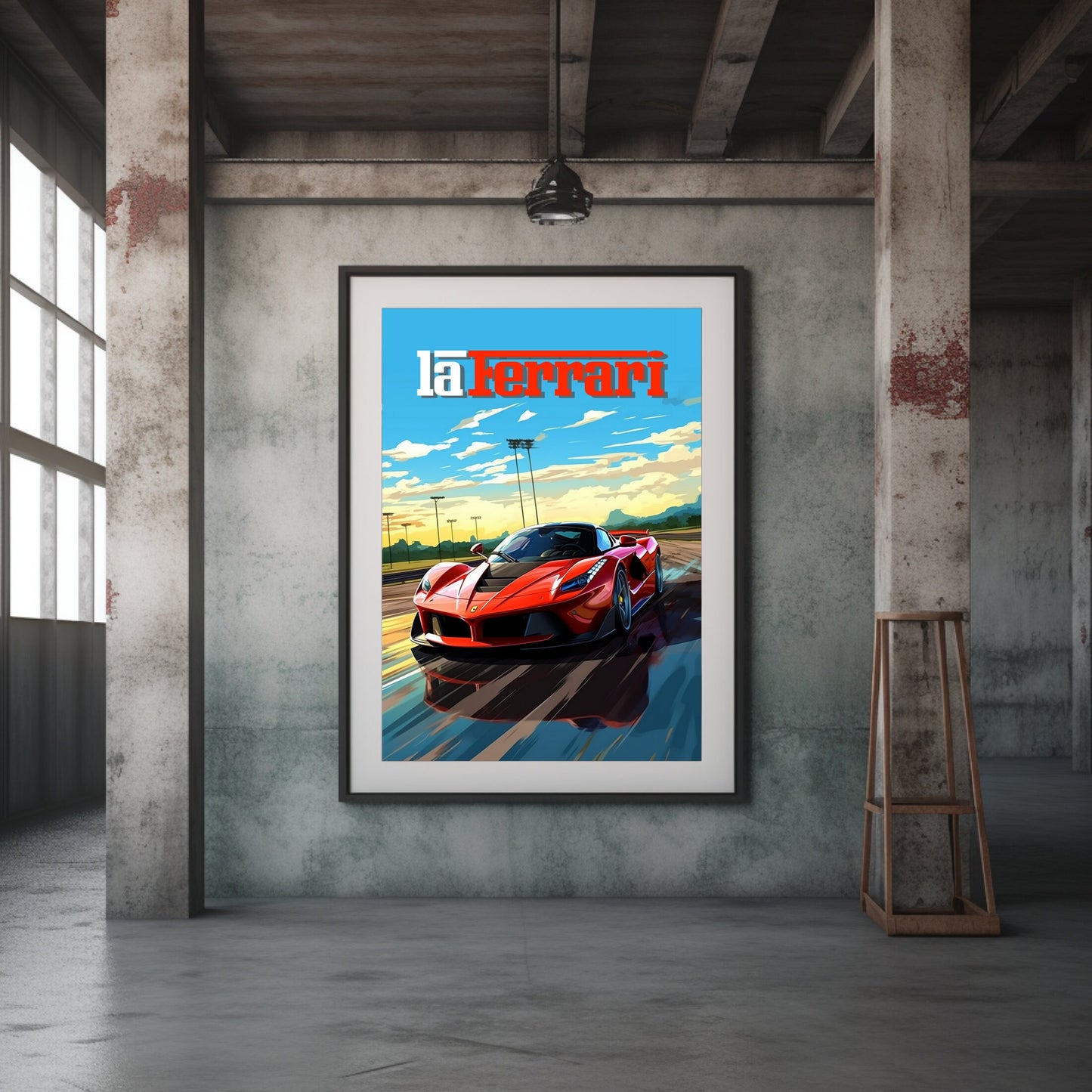 laFerrari Poster