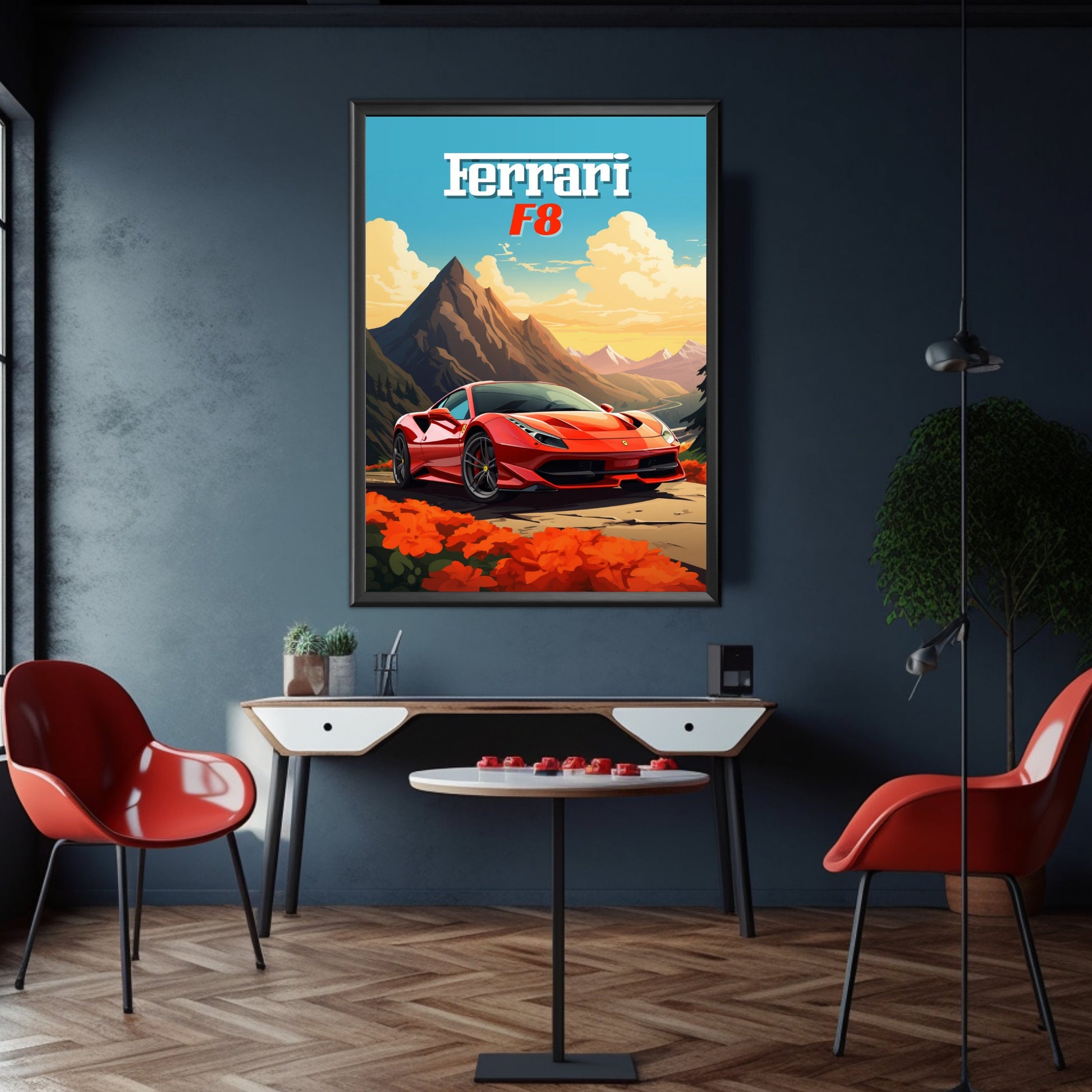 Ferrari F8 Print