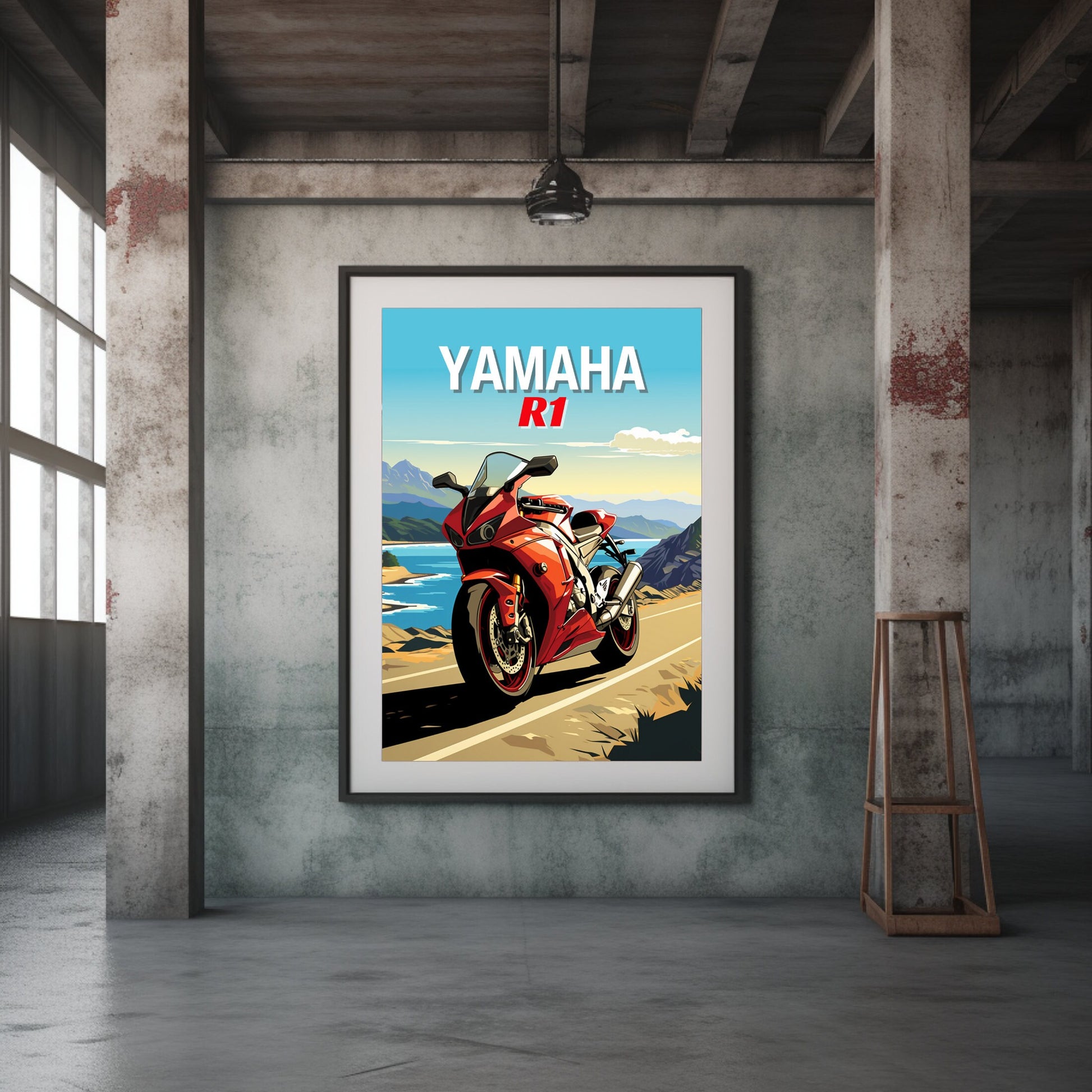 Yamaha R1 Print