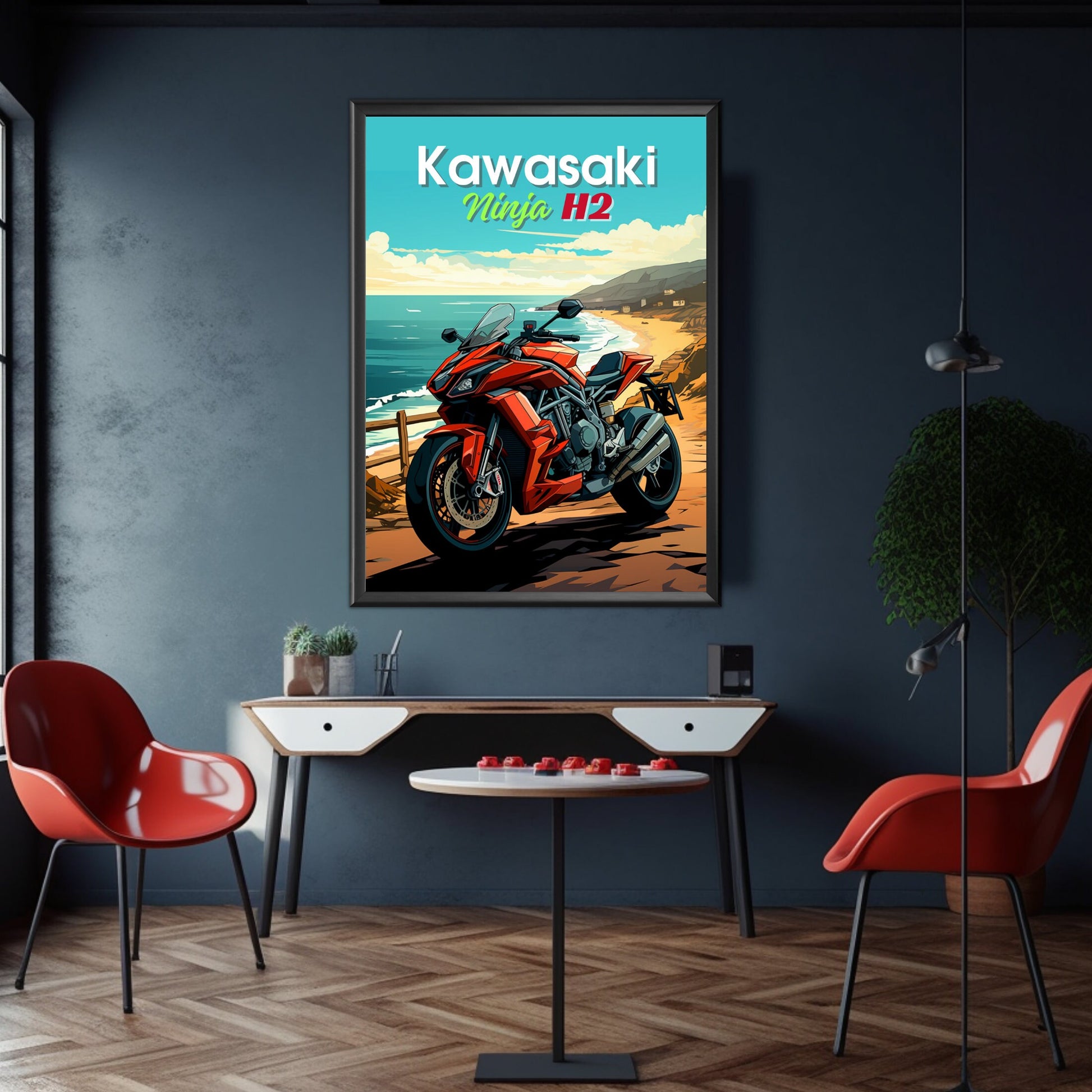 Kawasaki Ninja H2 Print