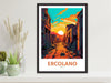 Ercolano Travel Print | Ercolano Travel Poster | Ercolano Illustration | Ercolano Wall Art | Italy Poster | Ercolano Italy Décor | ID 488
