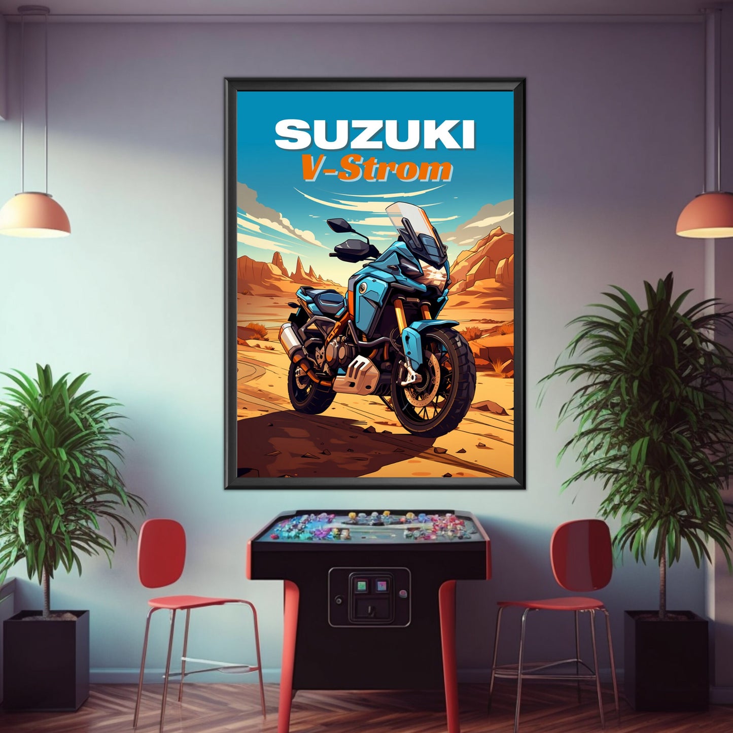 Suzuki V-Strom Print