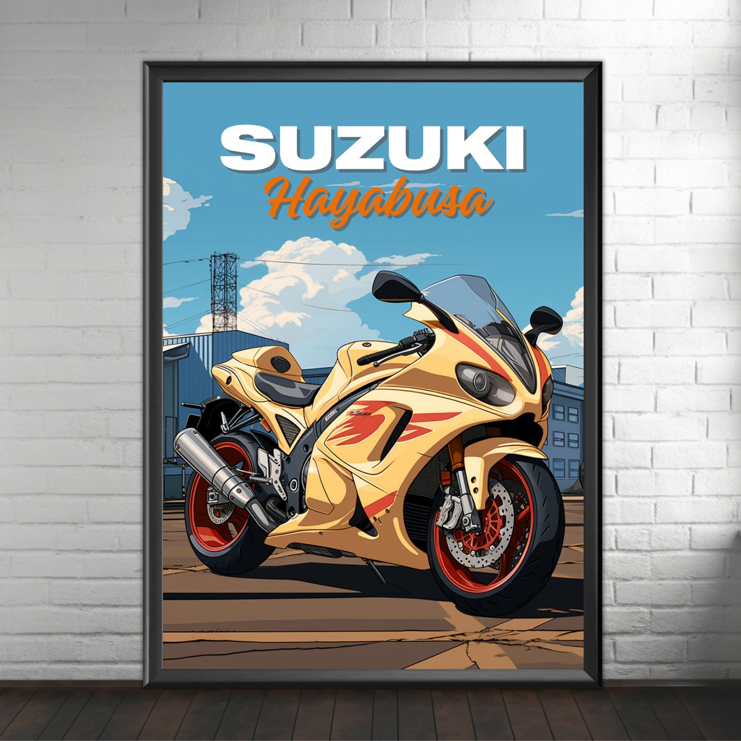 Suzuki Hayabusa Poster