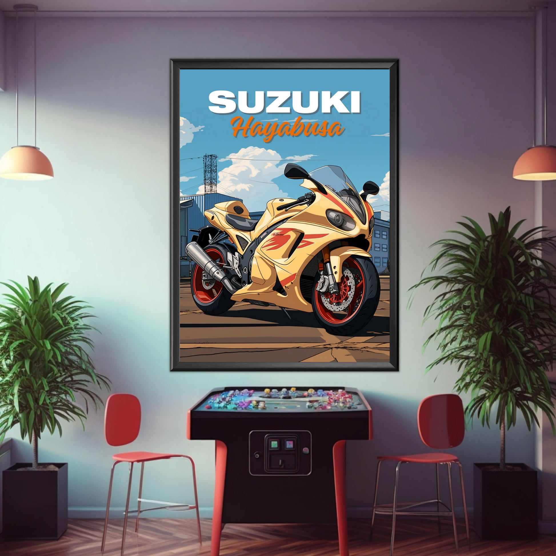 Suzuki Hayabusa Poster