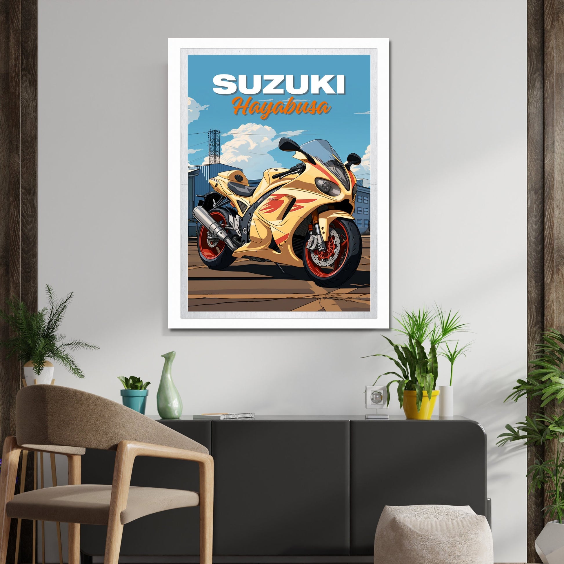 Suzuki Hayabusa Poster