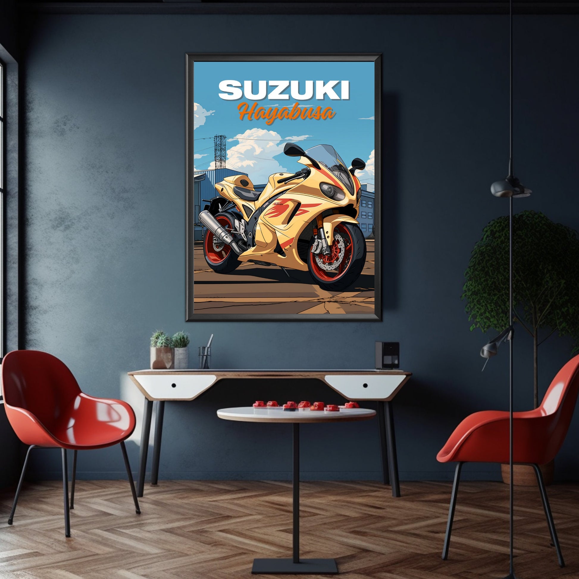 Suzuki Hayabusa Poster