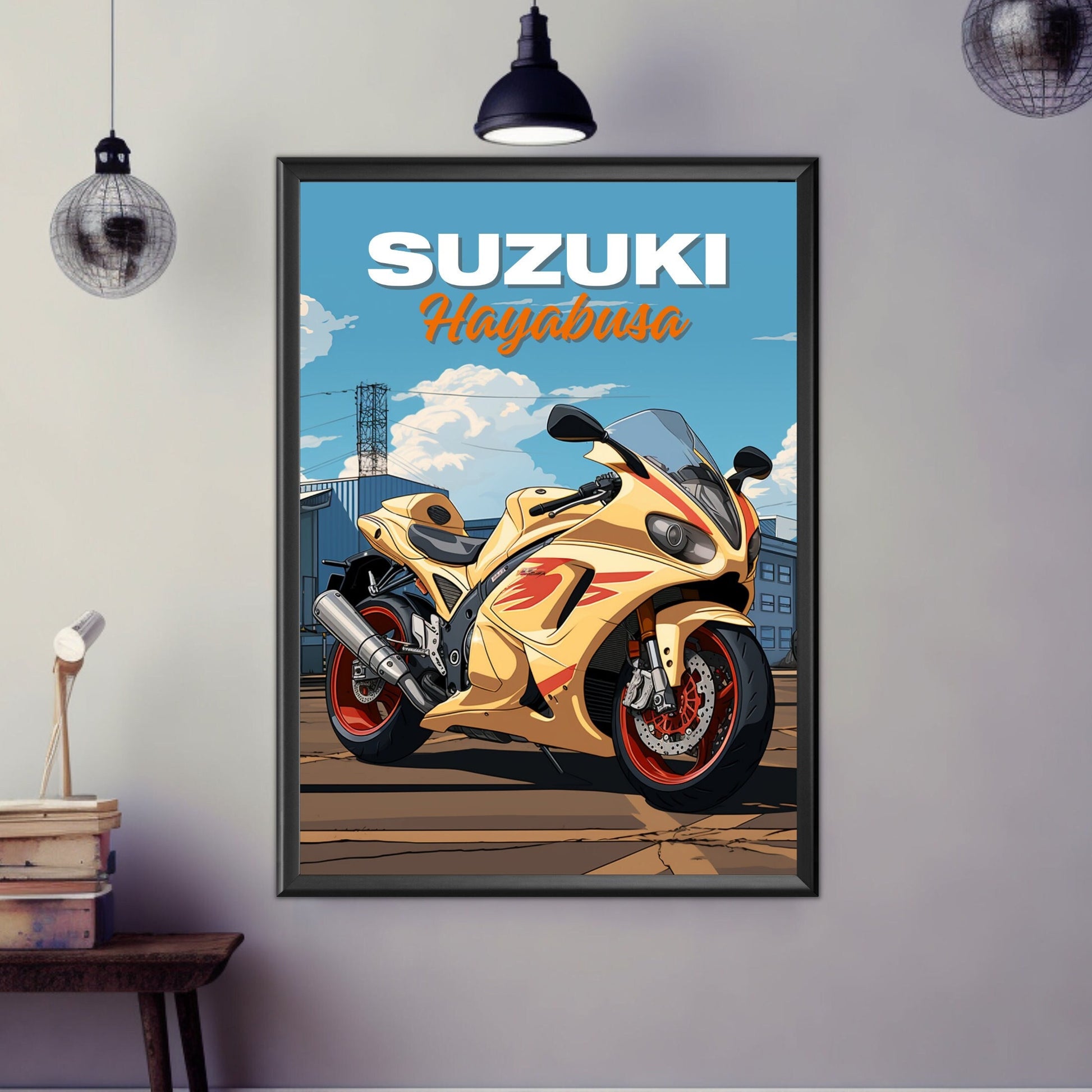 Suzuki Hayabusa Poster