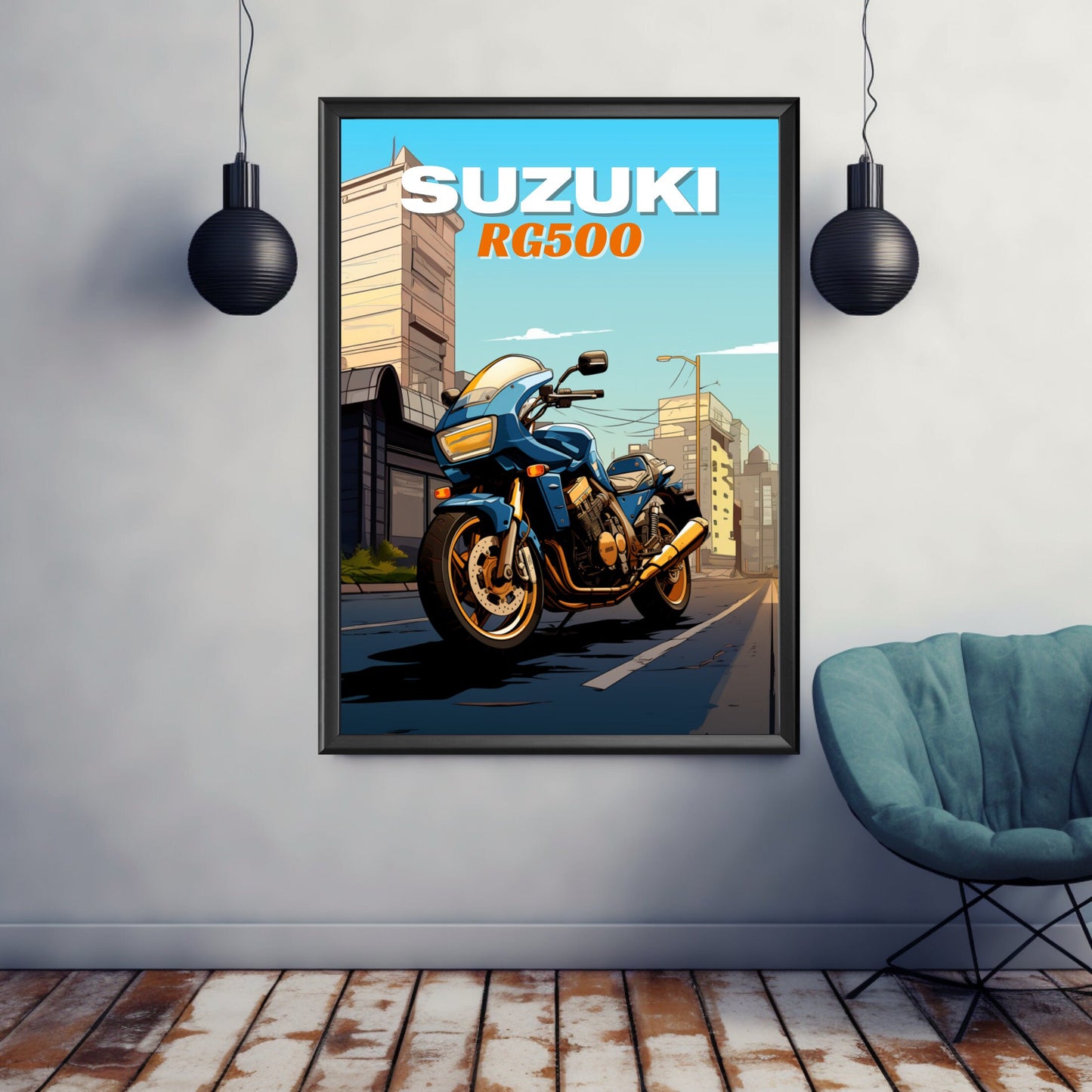 Suzuki RG500 Poster