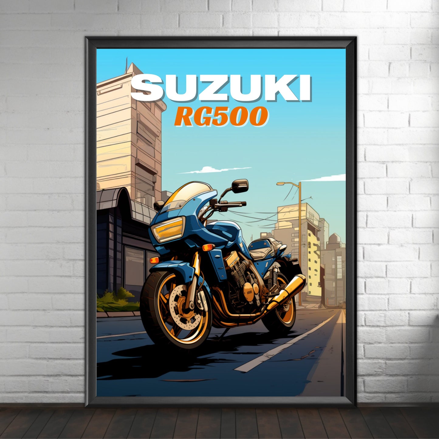 Suzuki RG500 Poster