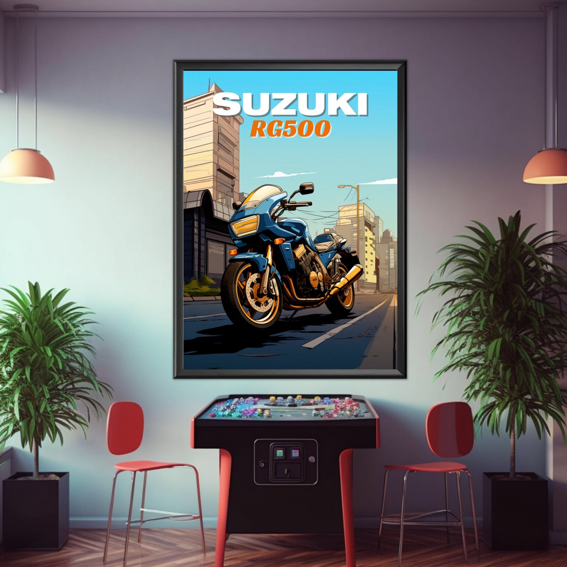 Suzuki RG500 Poster