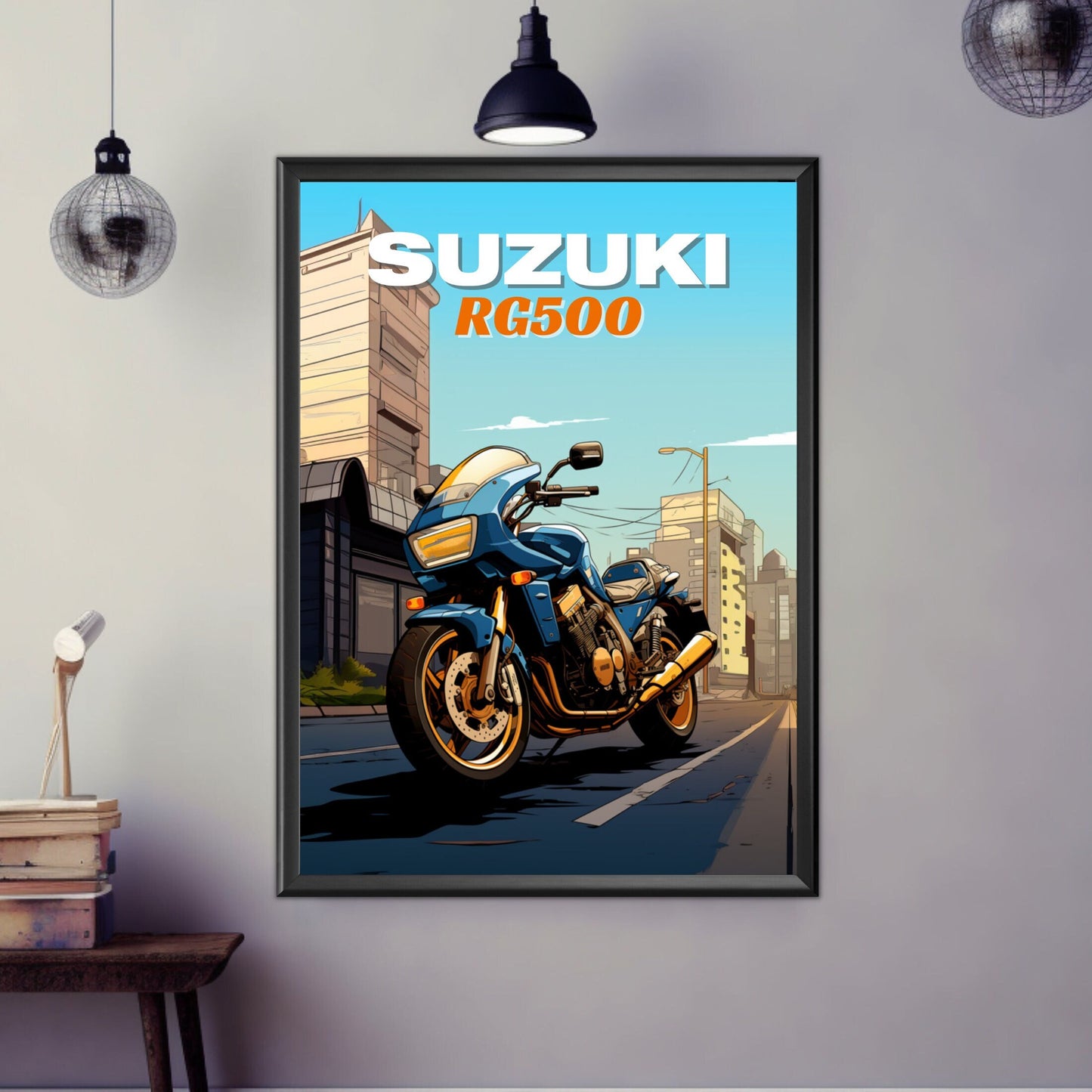 Suzuki RG500 Poster