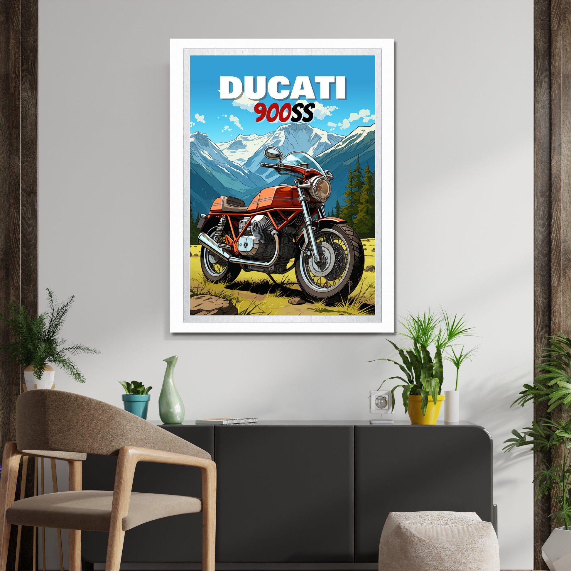 Ducati 900SS Print