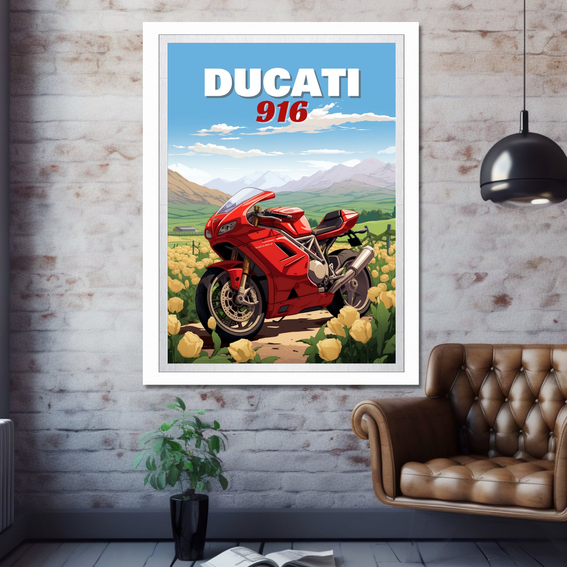 Ducati 916 Print