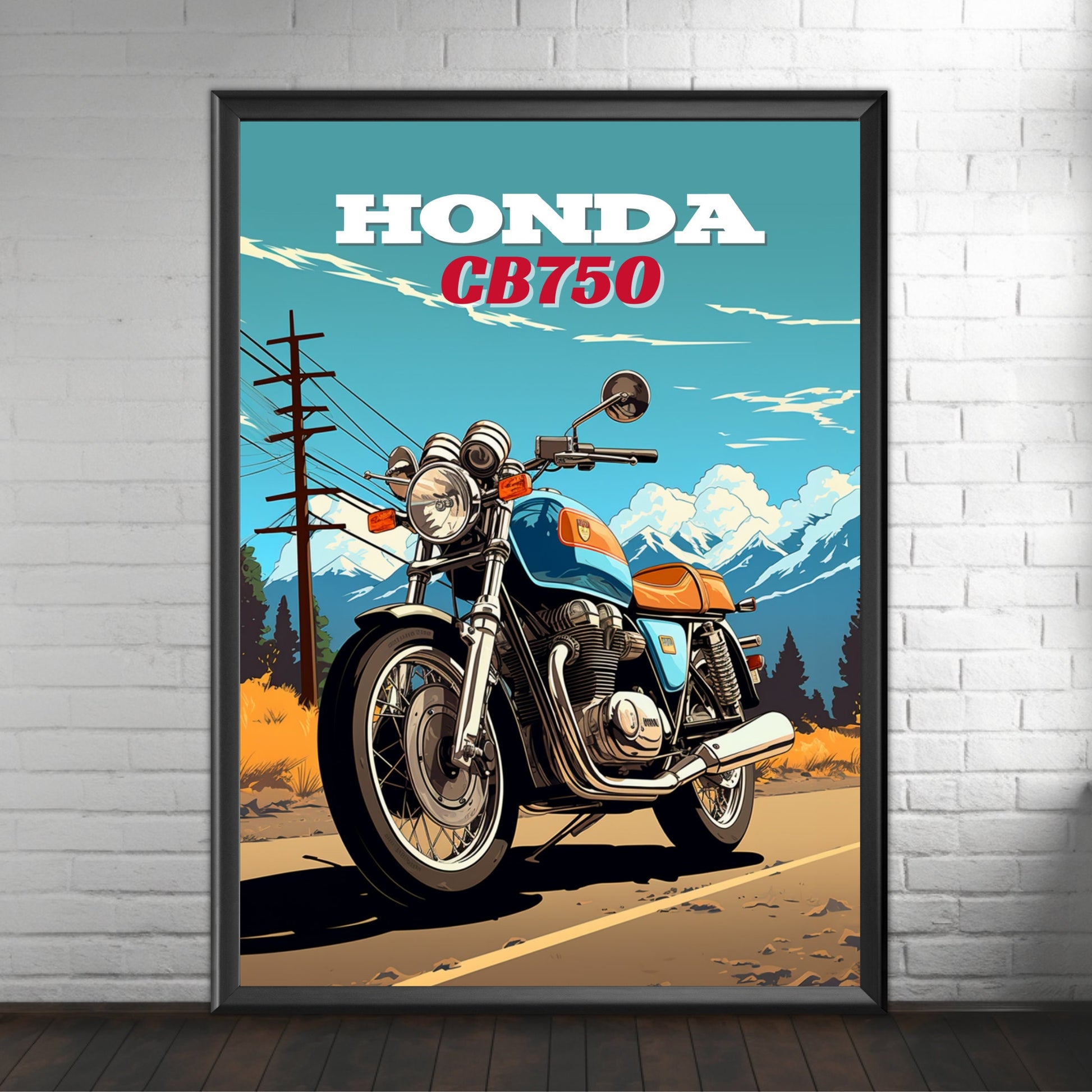 Honda CB750 Print