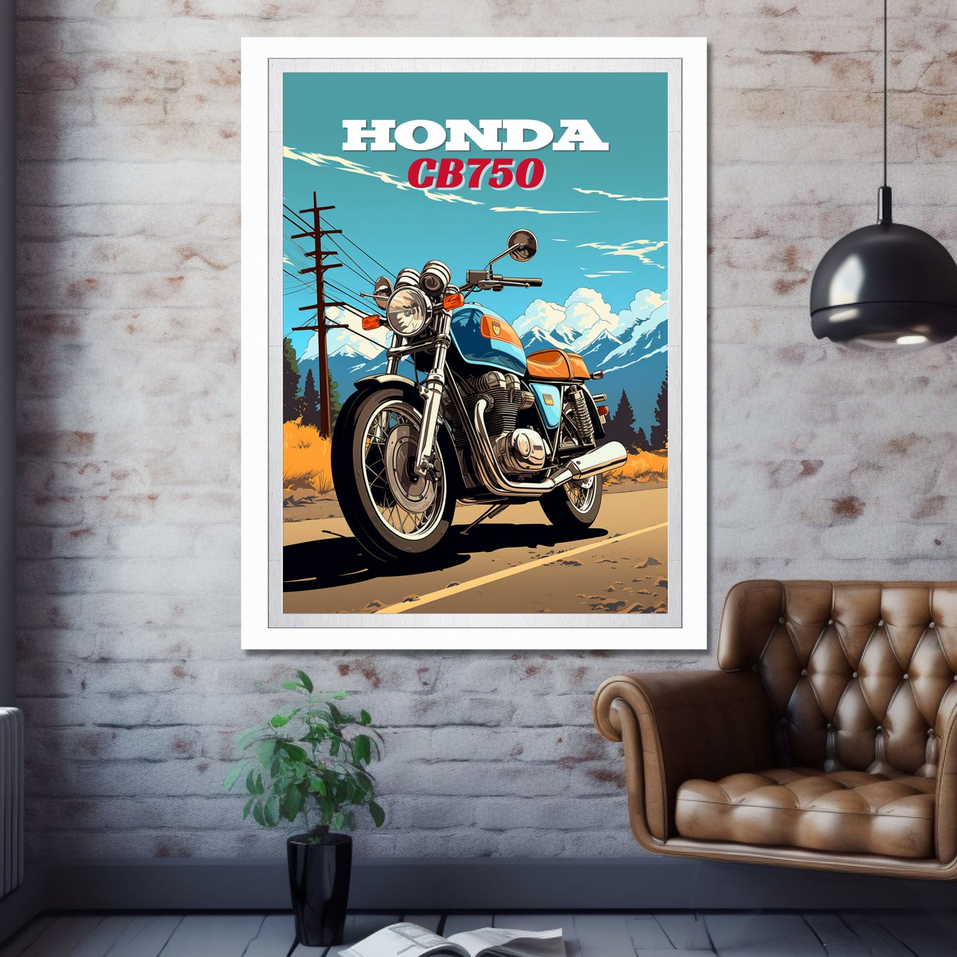 Honda CB750 Print