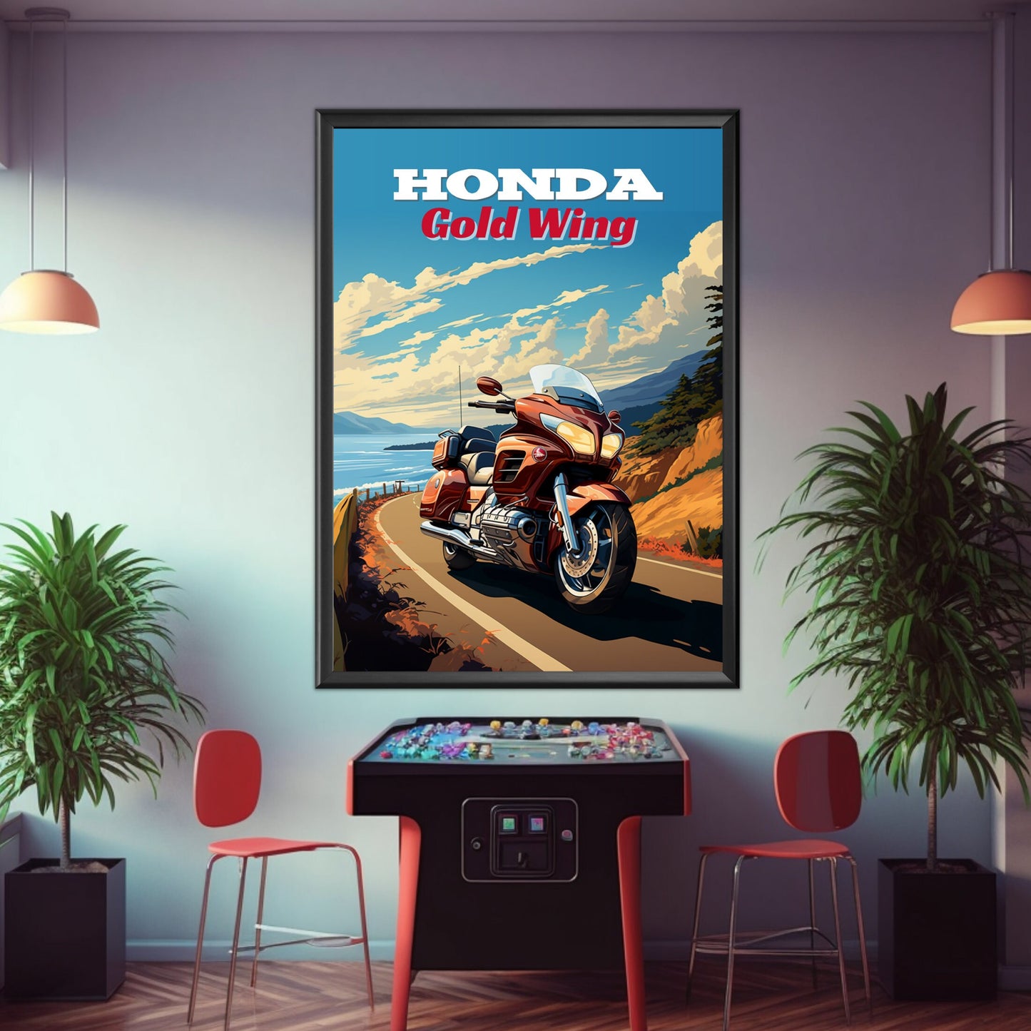 Honda Gold Wing Print