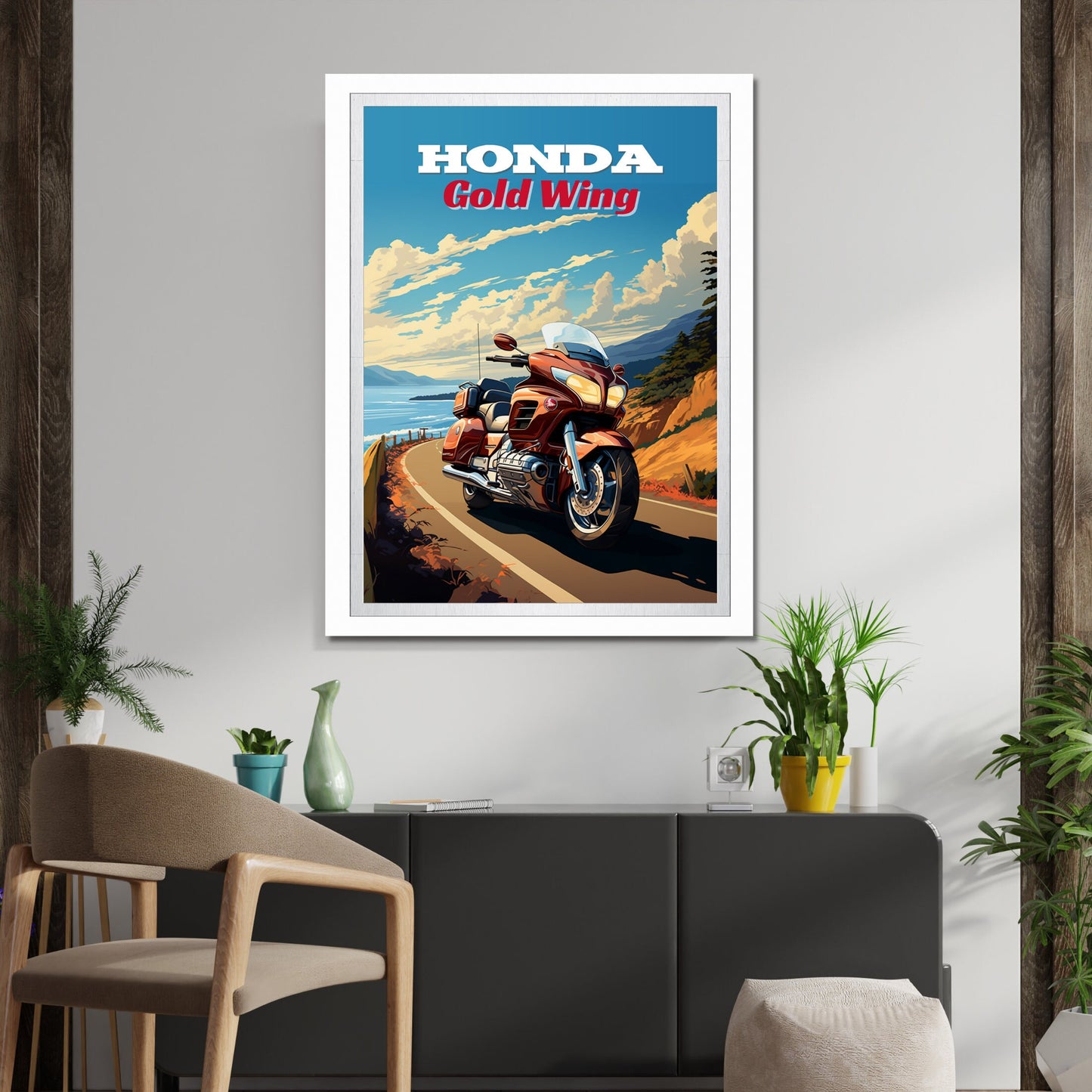 Honda Gold Wing Print