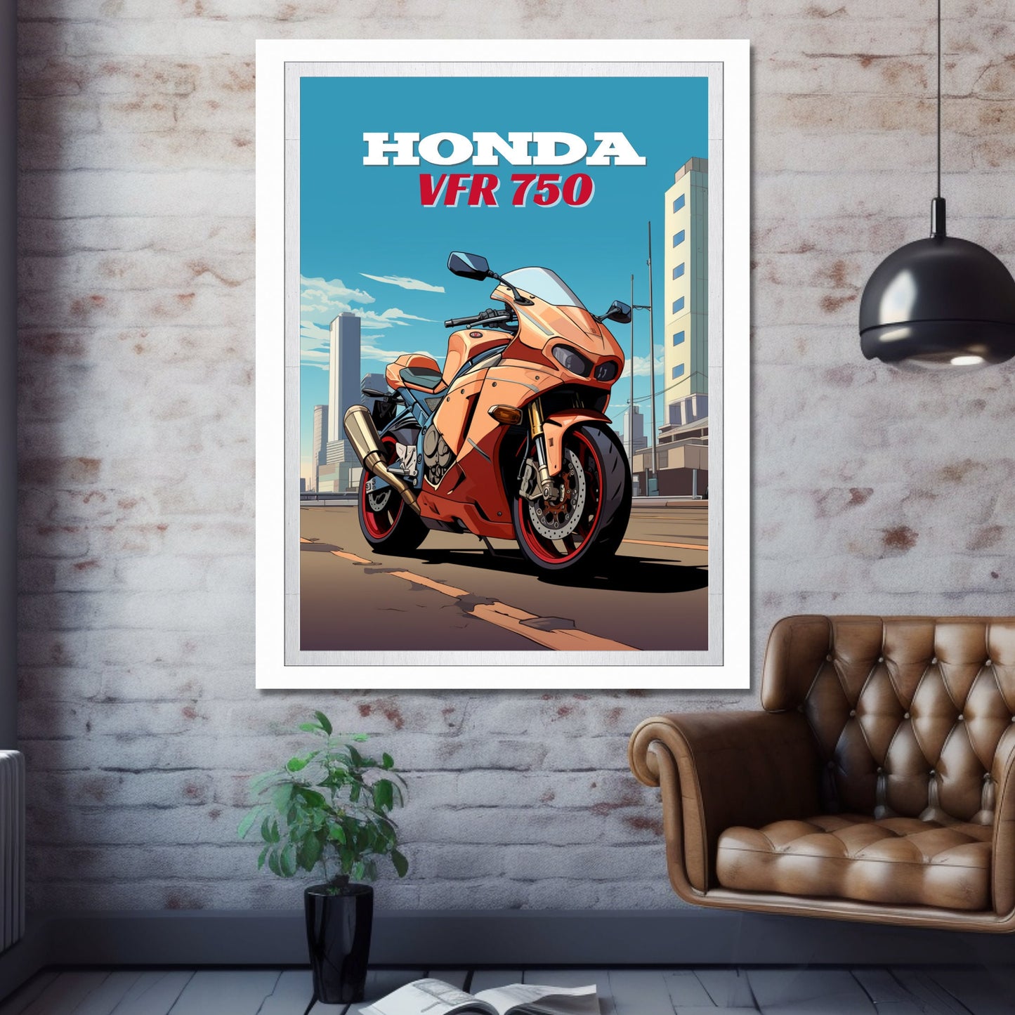 Honda VFR 750 Print