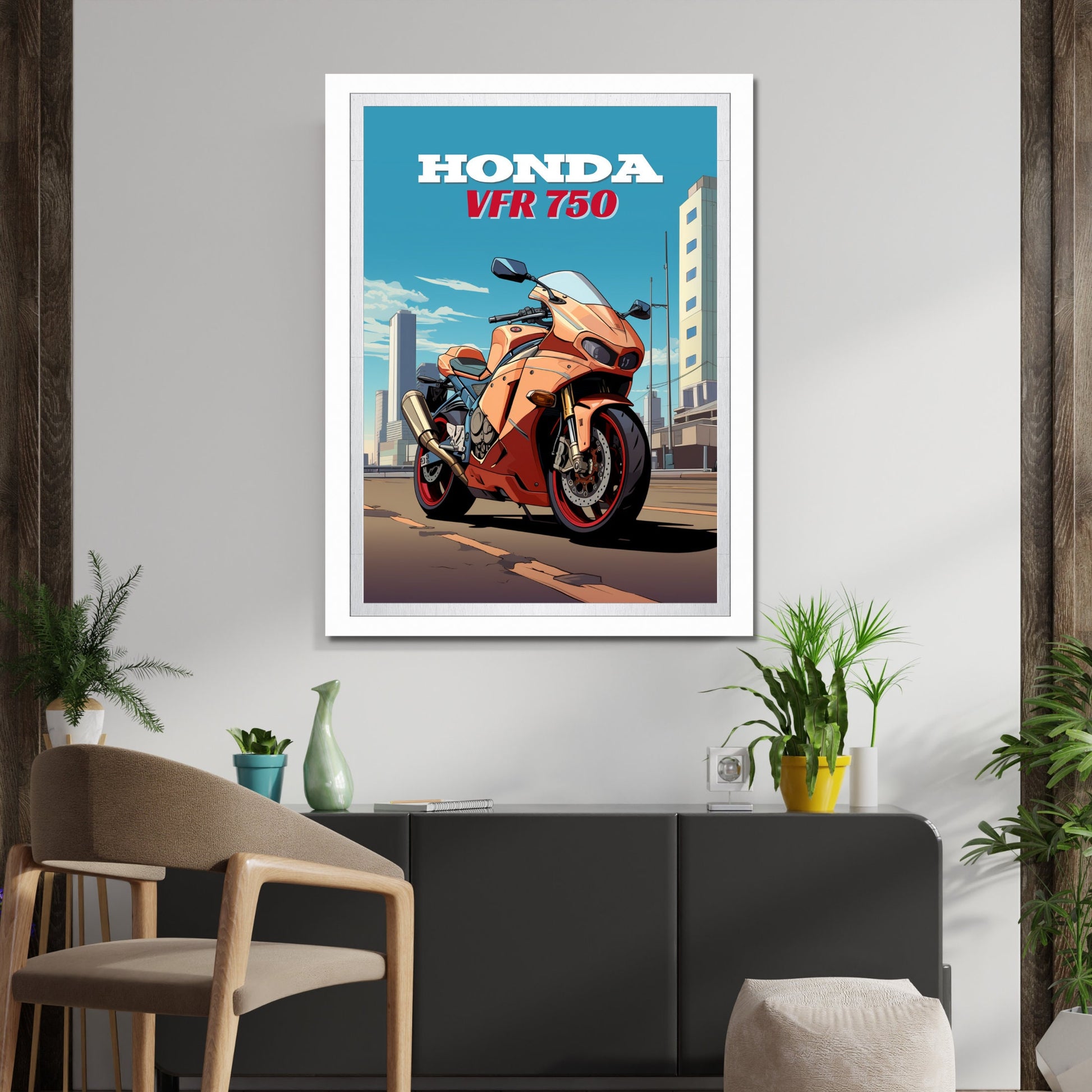 Honda VFR 750 Print