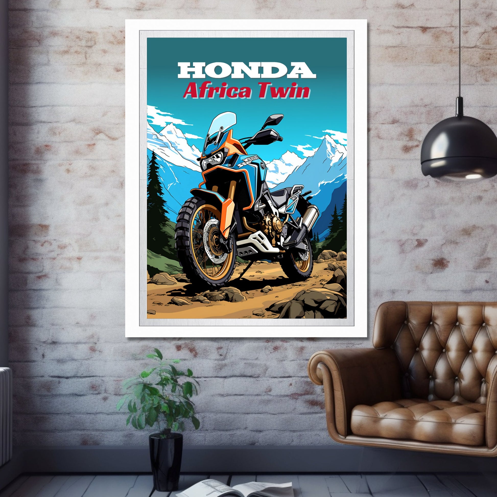 Honda Africa Twin Print