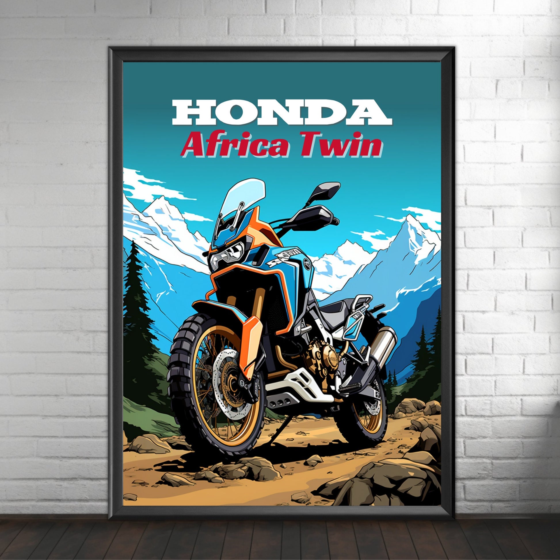 Honda Africa Twin Print