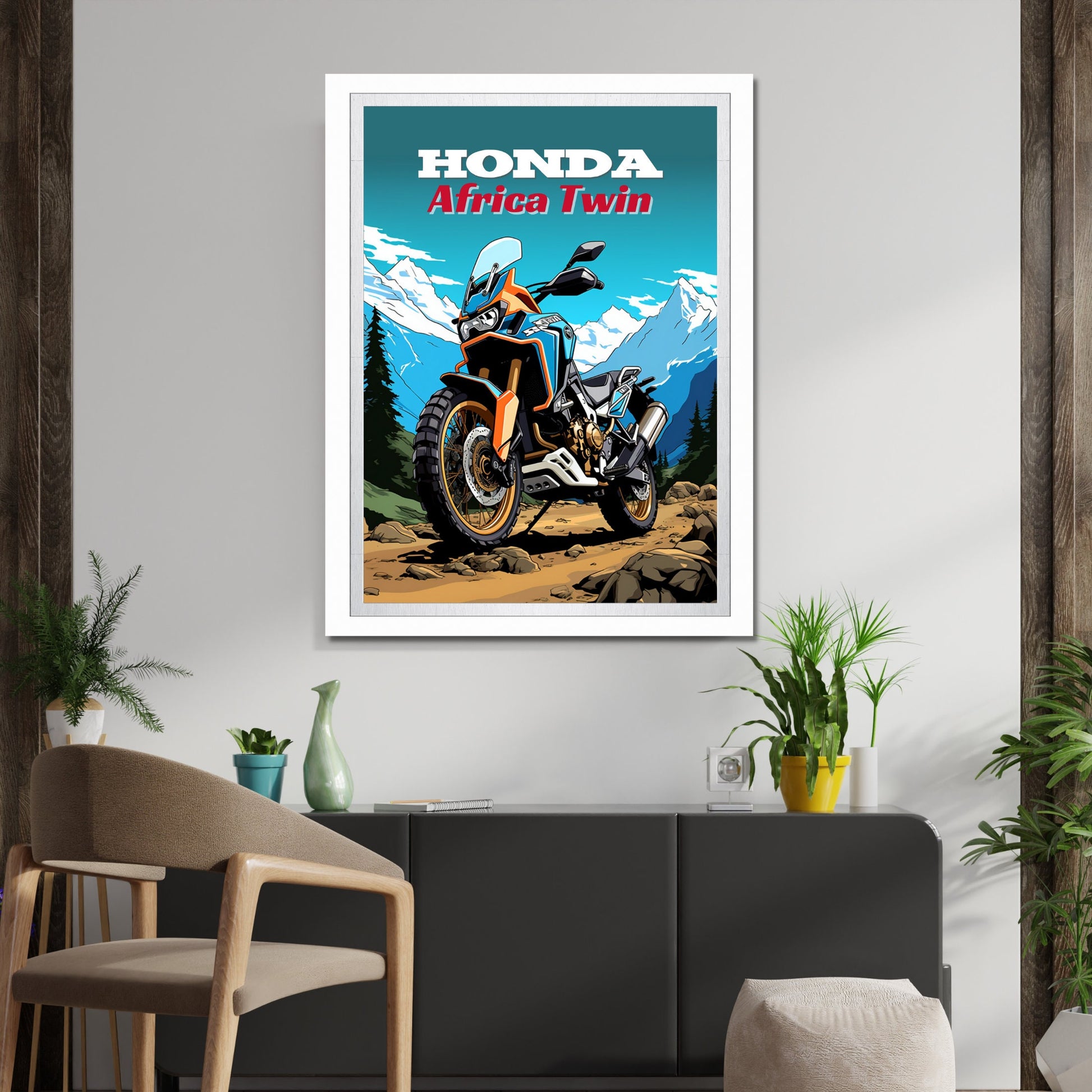 Honda Africa Twin Print