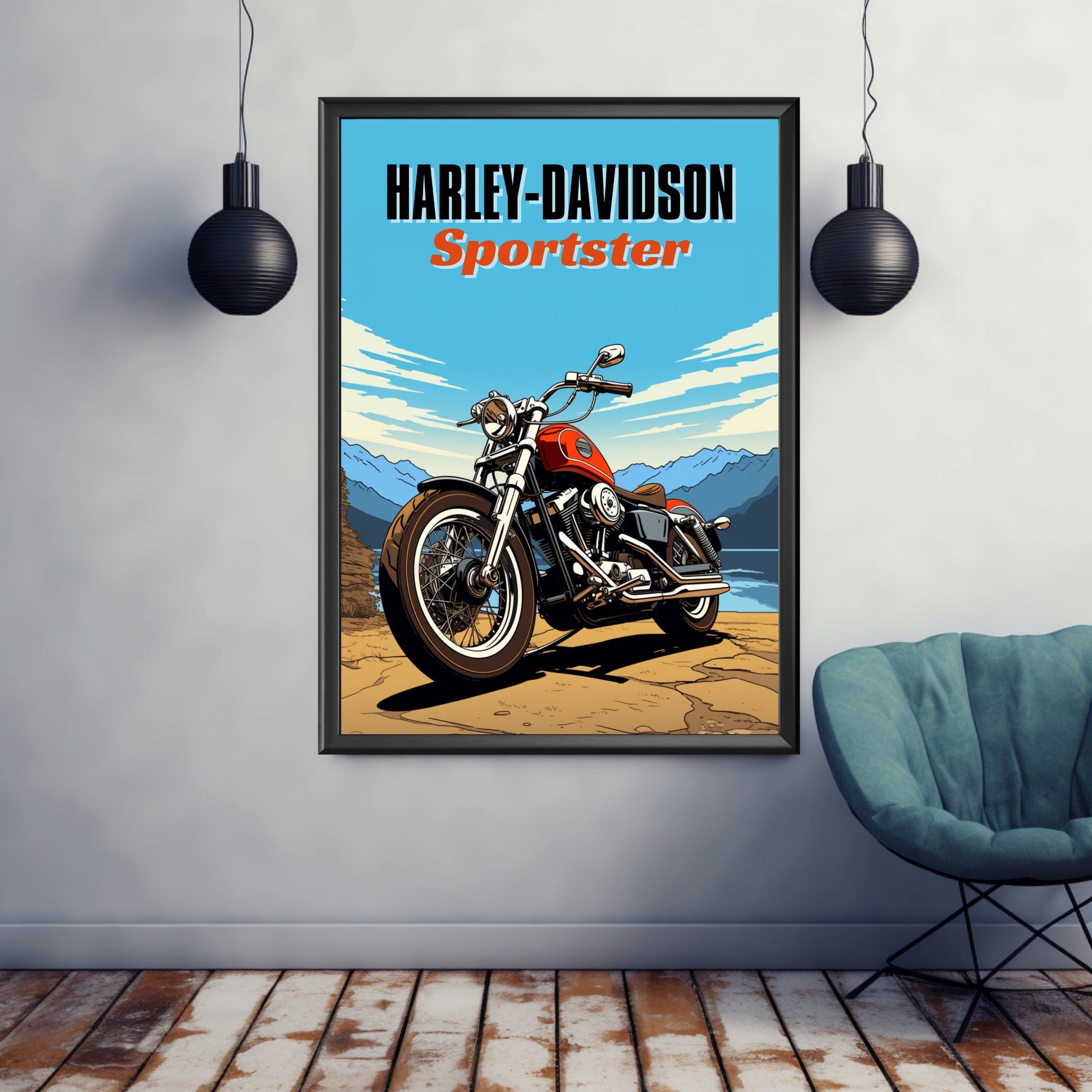 Harley-Davidson Sportster Print