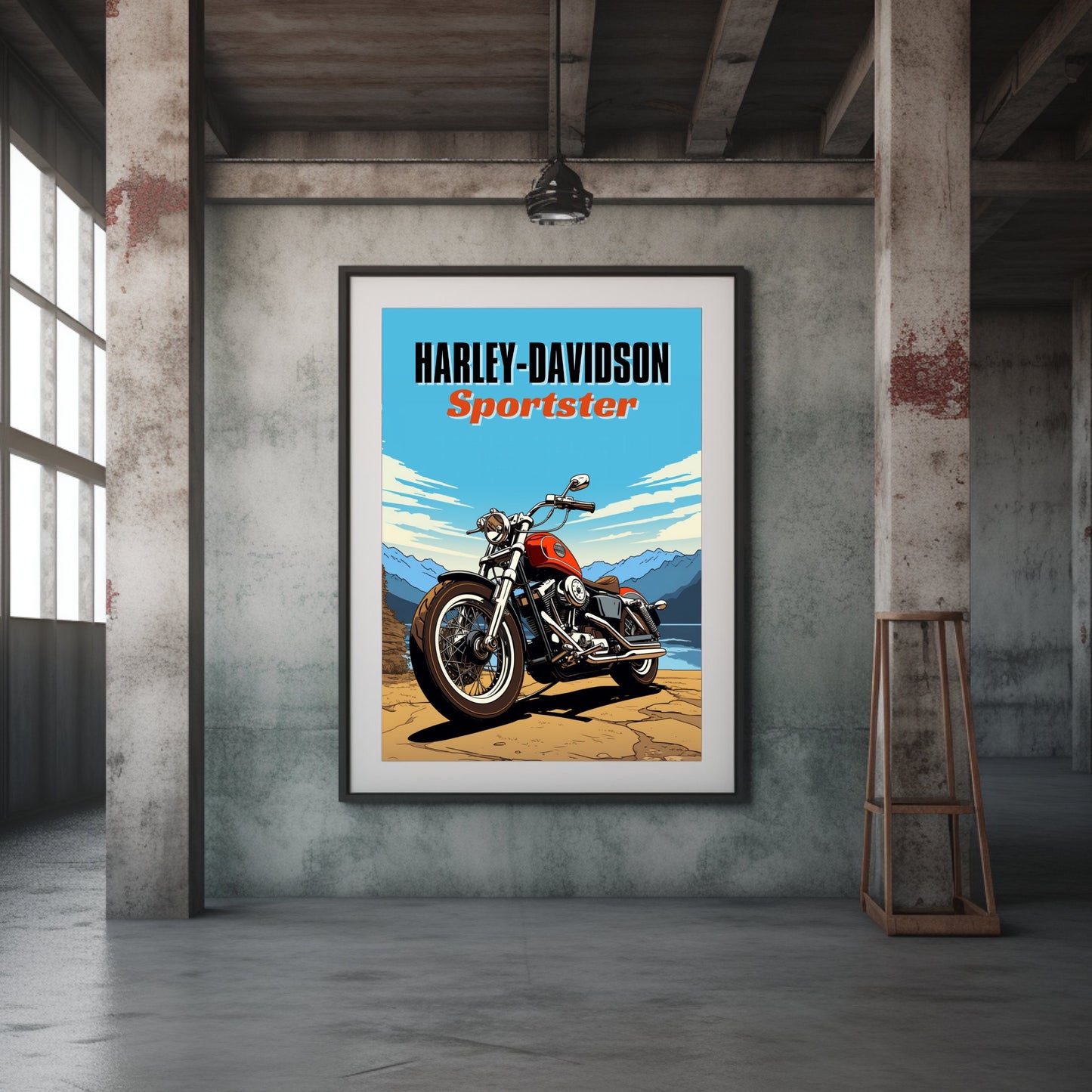 Harley-Davidson Sportster Print