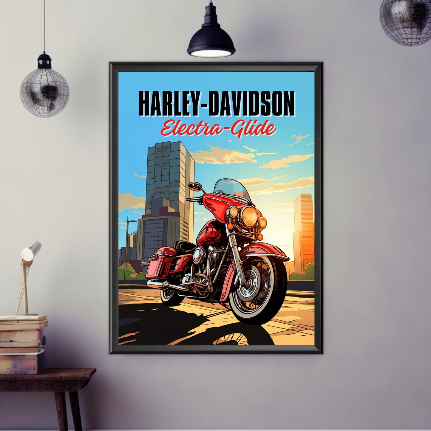 Harley-Davidson Electra-Glide Print