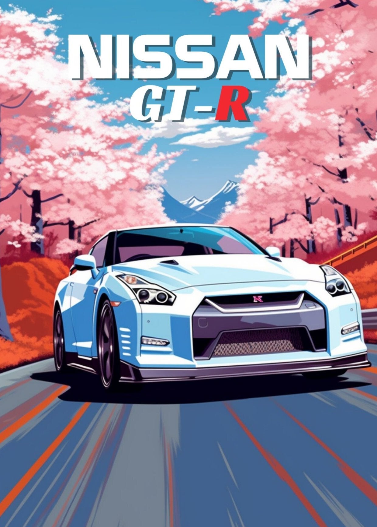 Nissan GT-R Print, 2010s