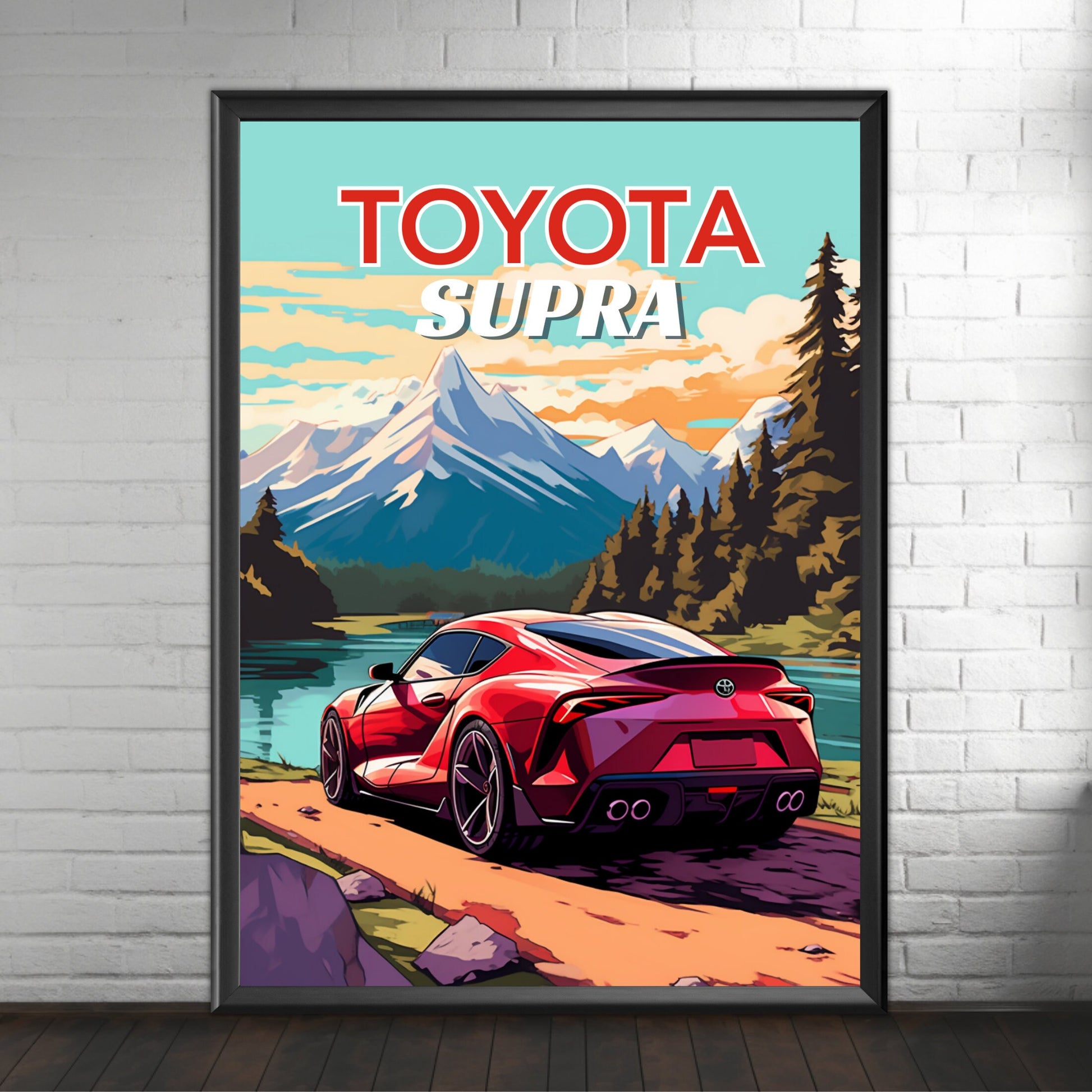 Toyota Supra Print, 2020s