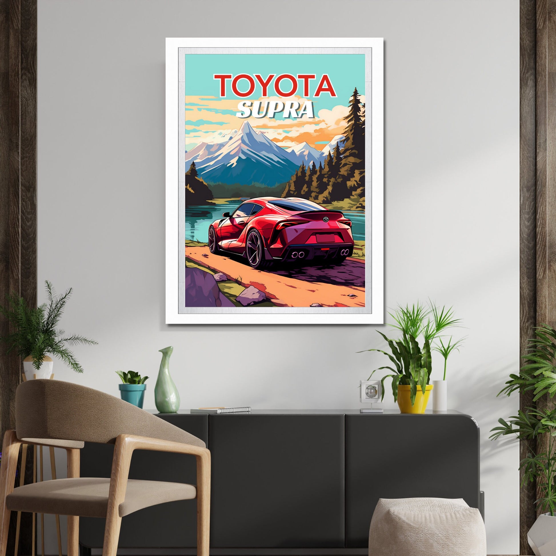 Toyota Supra Print, 2020s