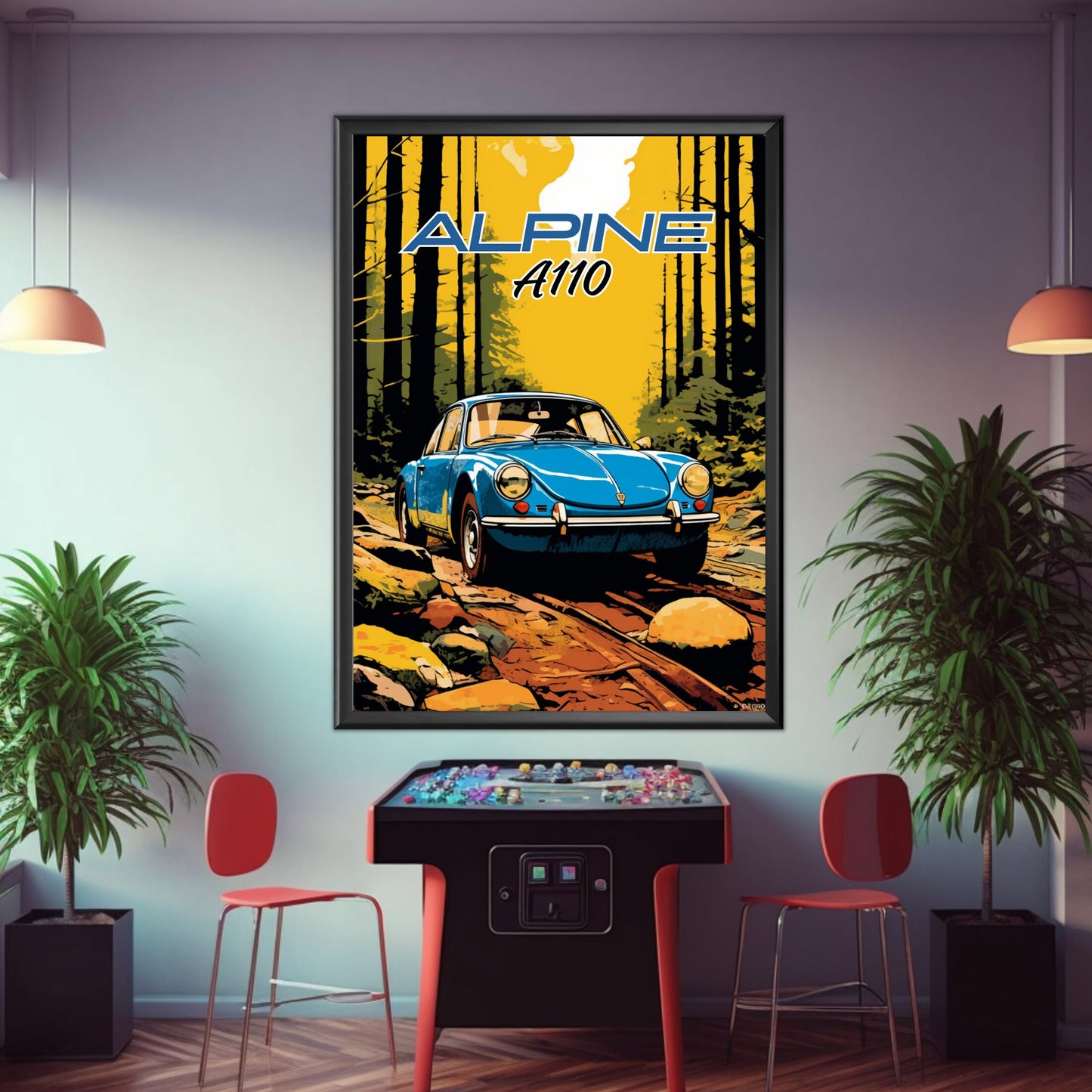 Alpine A110 Poster