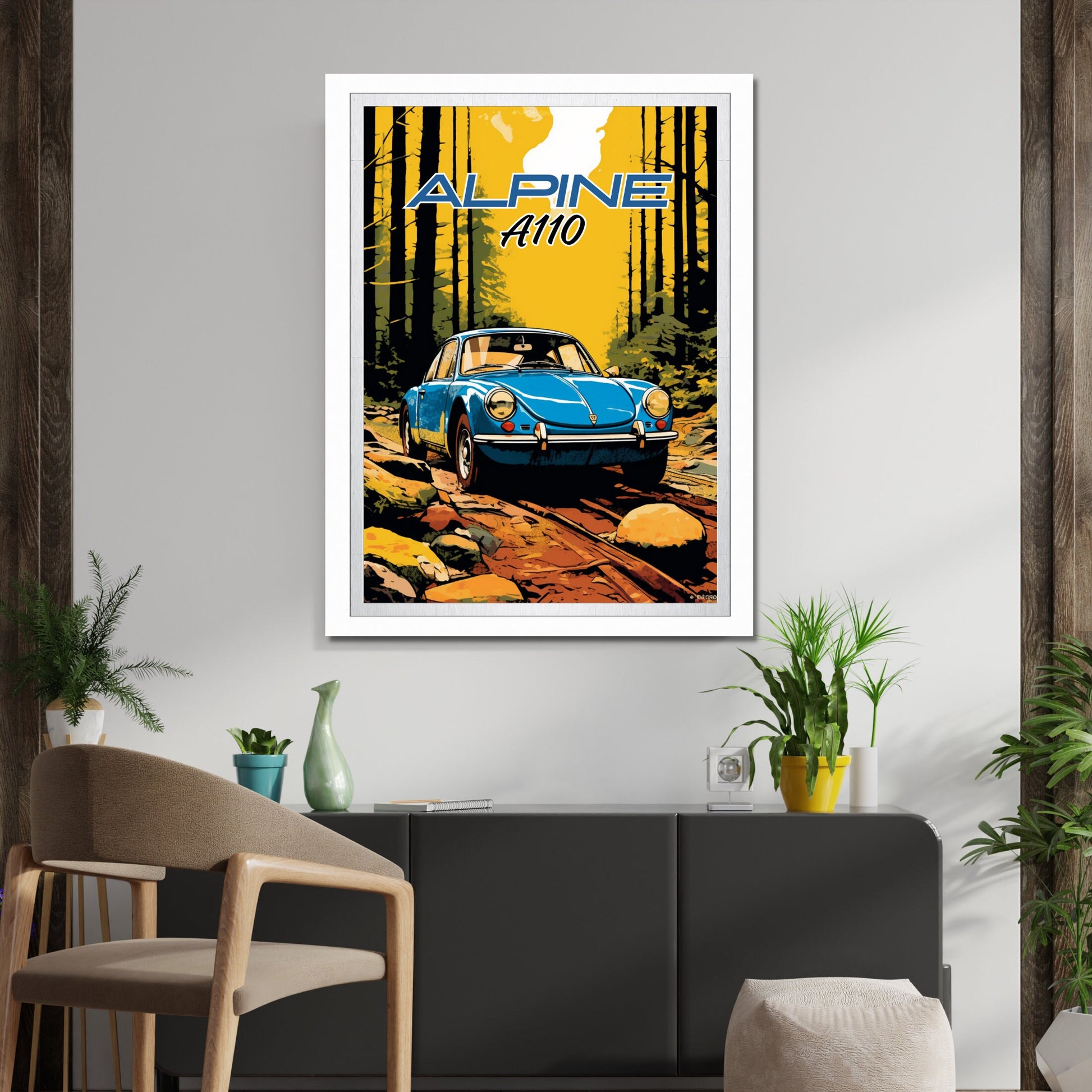 Alpine A110 Poster