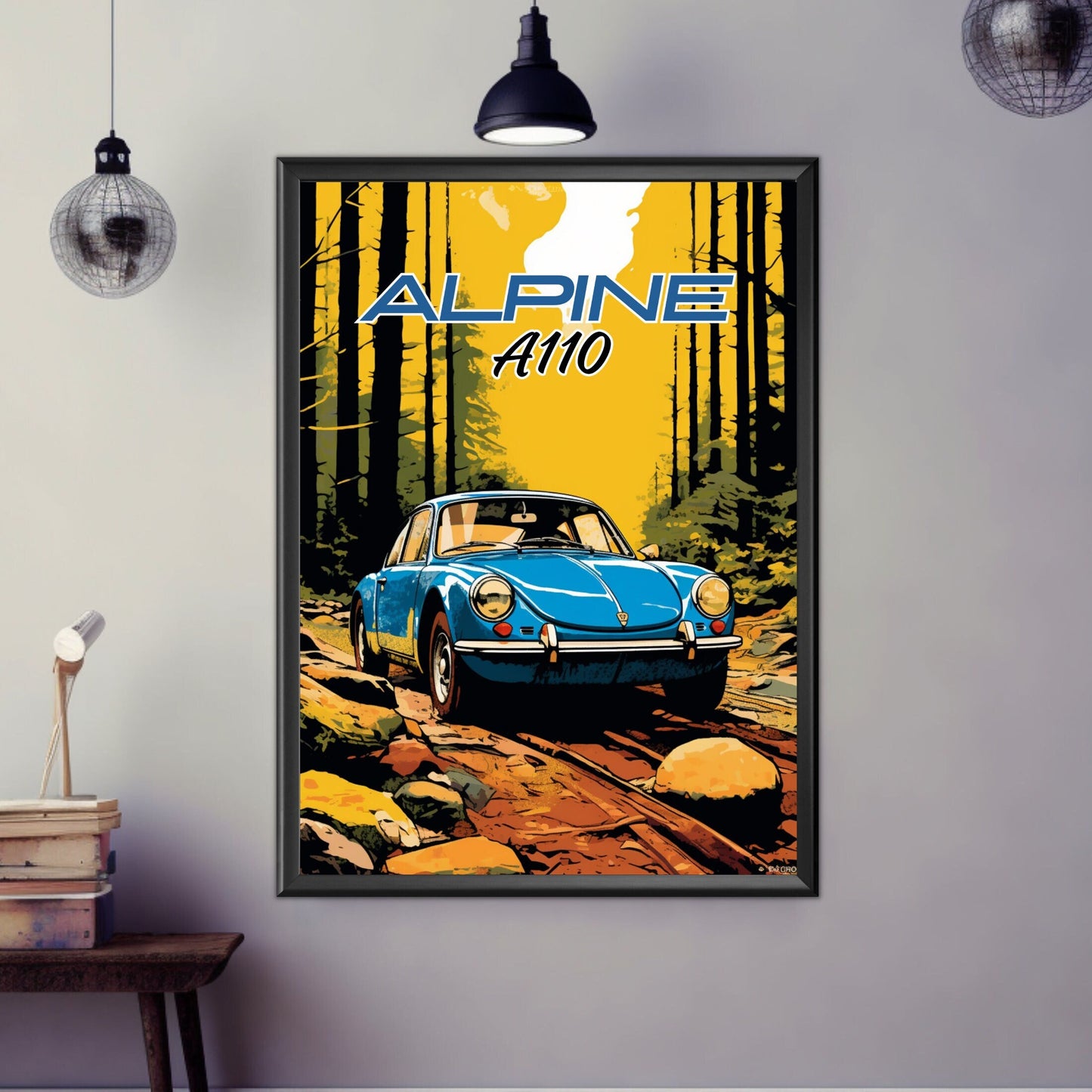 Alpine A110 Poster