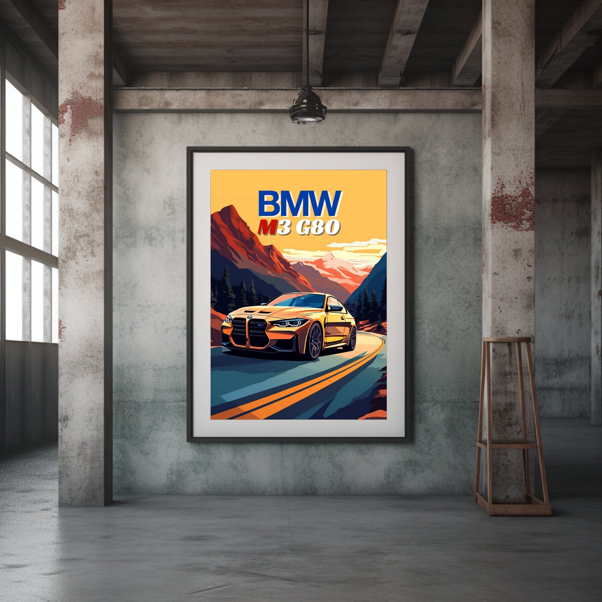 BMW M3 G80 Print